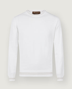 Cotton Crewneck Sweater