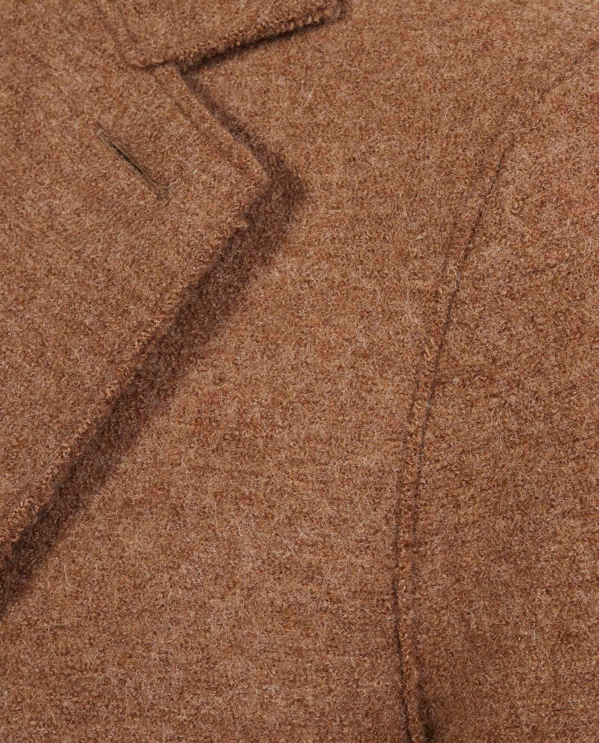 Wollen Overjas - Lichtbruin