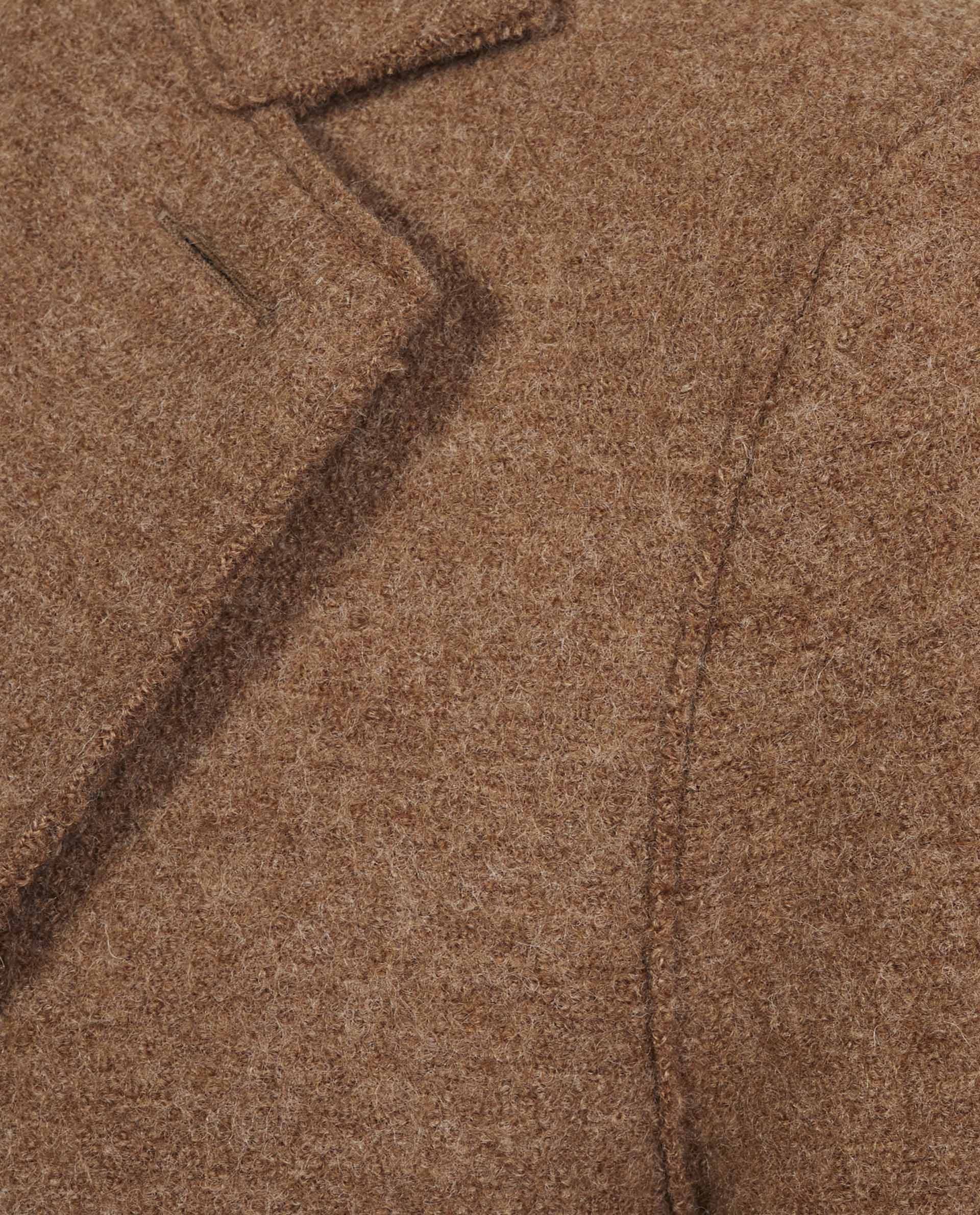 Wollen Overjas - Lichtbruin