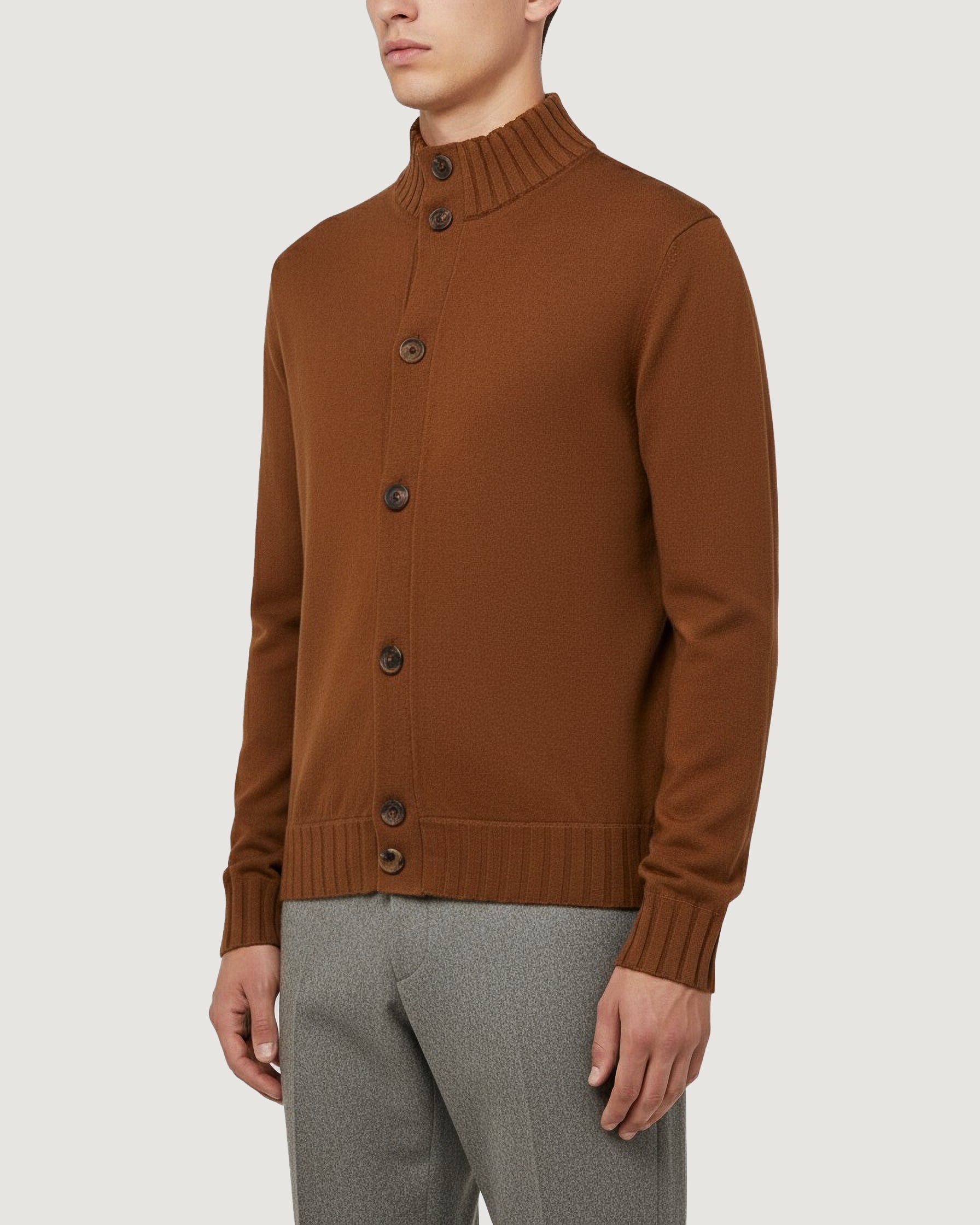 Cashmere Vest - Bruin