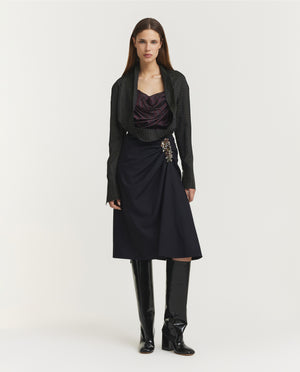 Sovora Wool Skirt