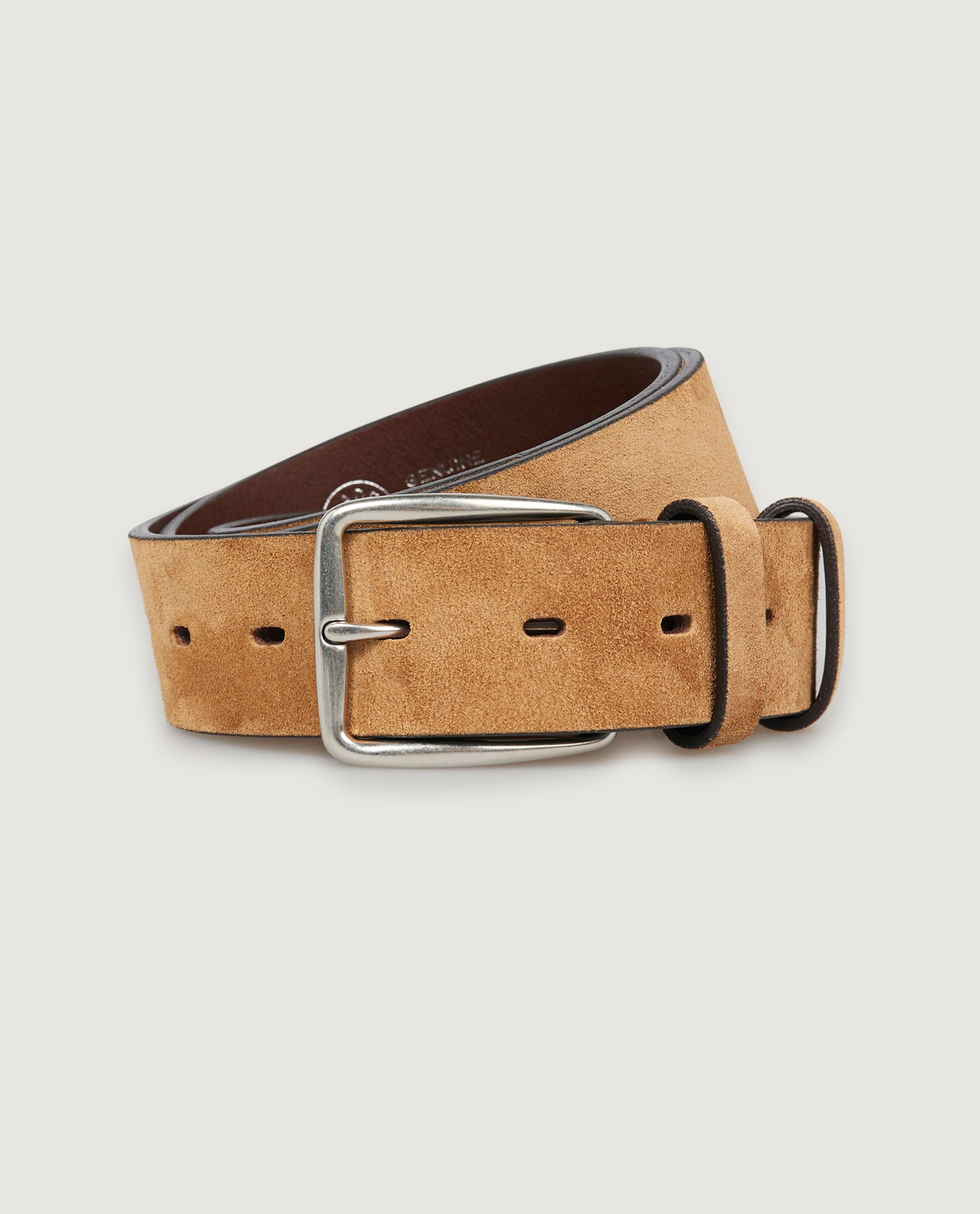 Nubuck Leather Belt