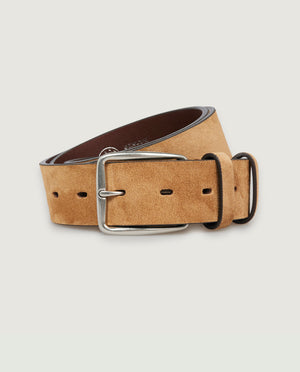 Nubuck Leather Belt