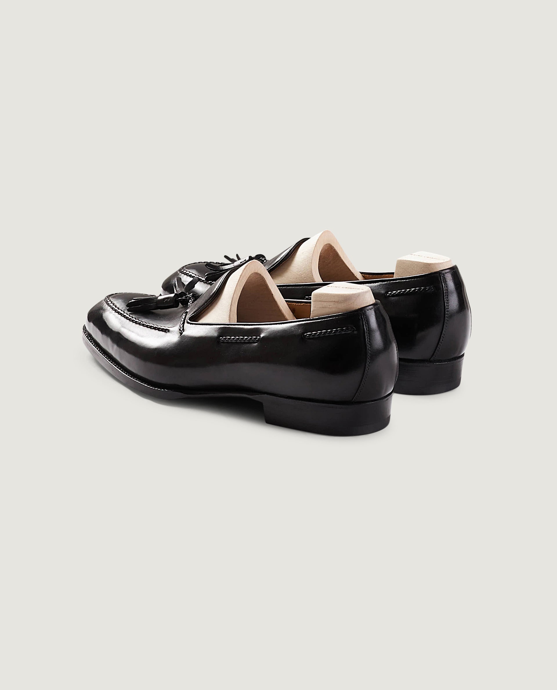 Leren Tassel Loafer