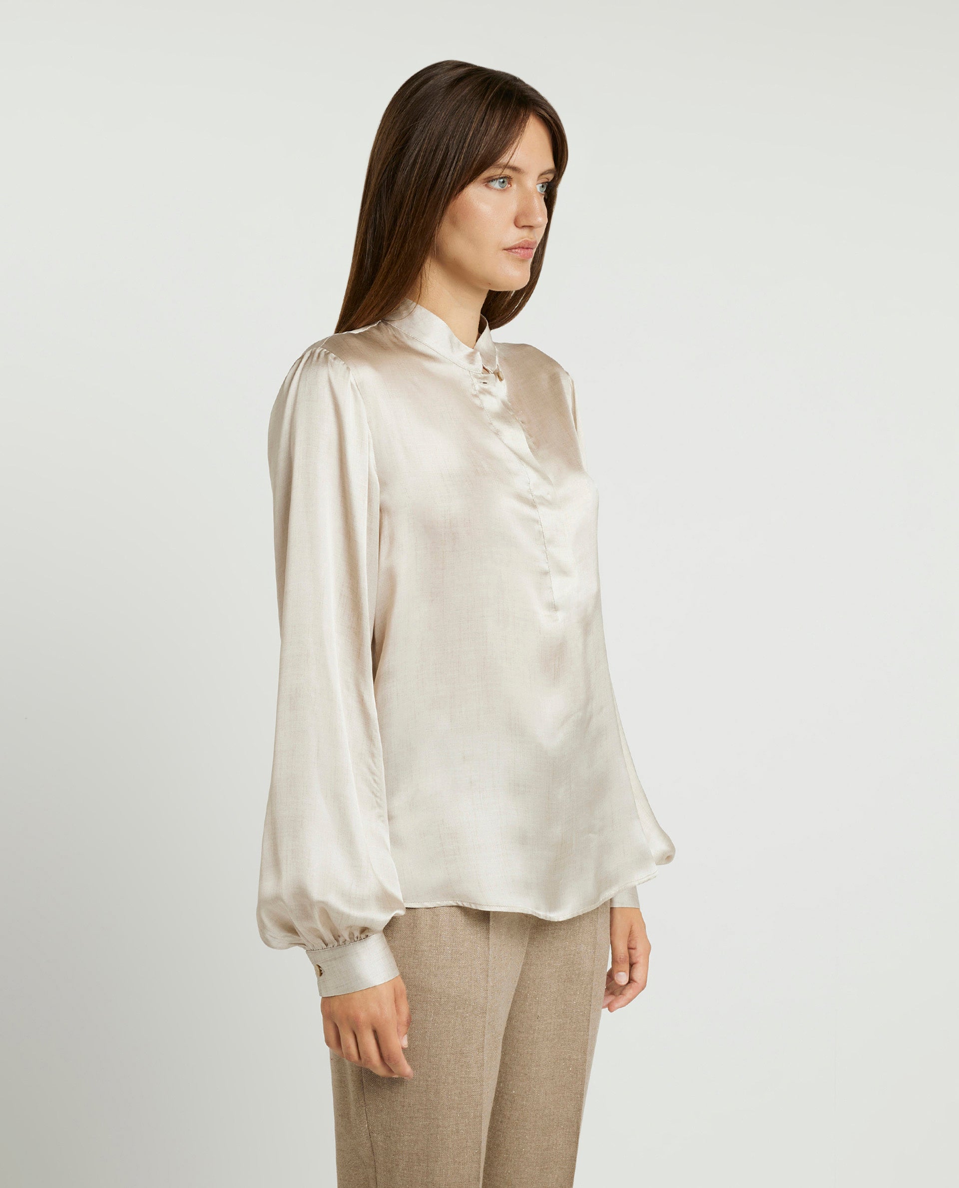 Zijden blouse