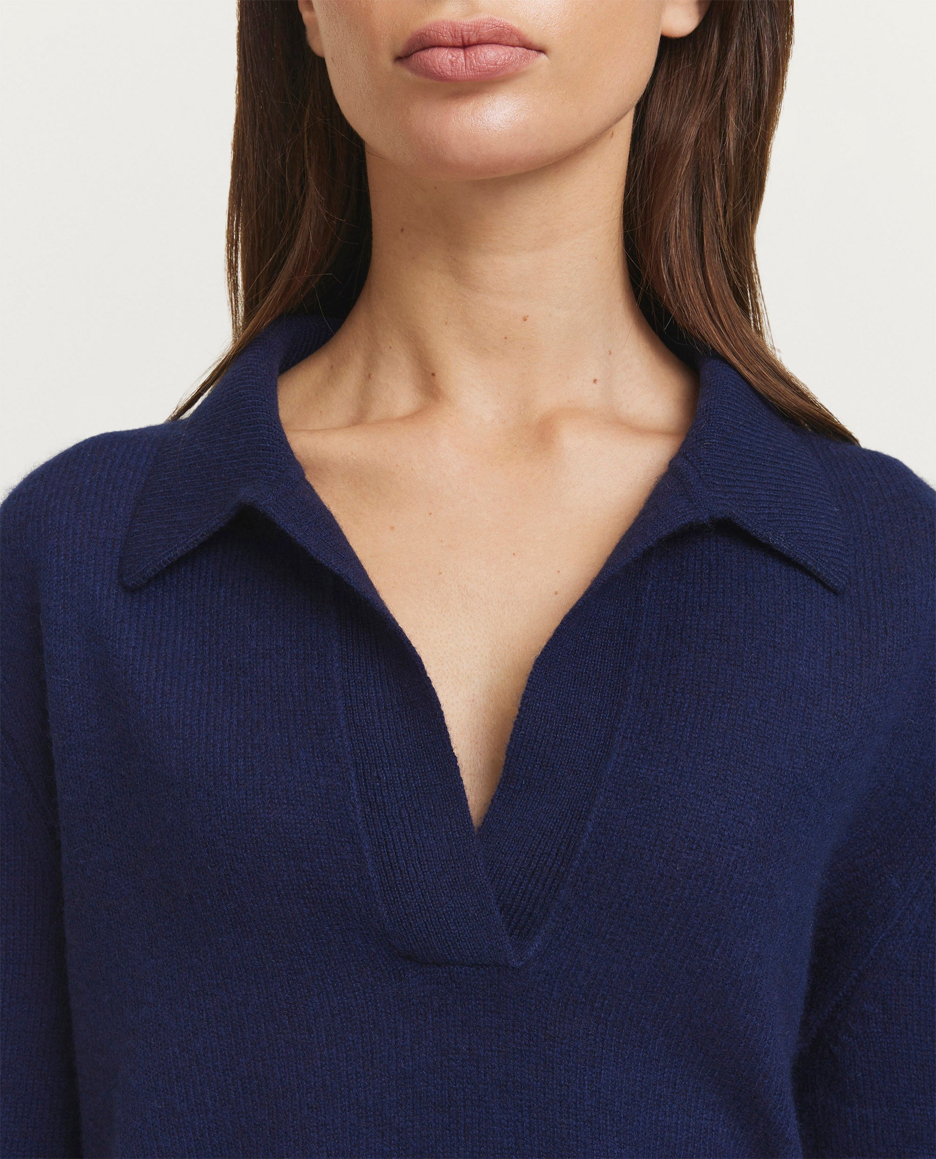 Cashmere polo