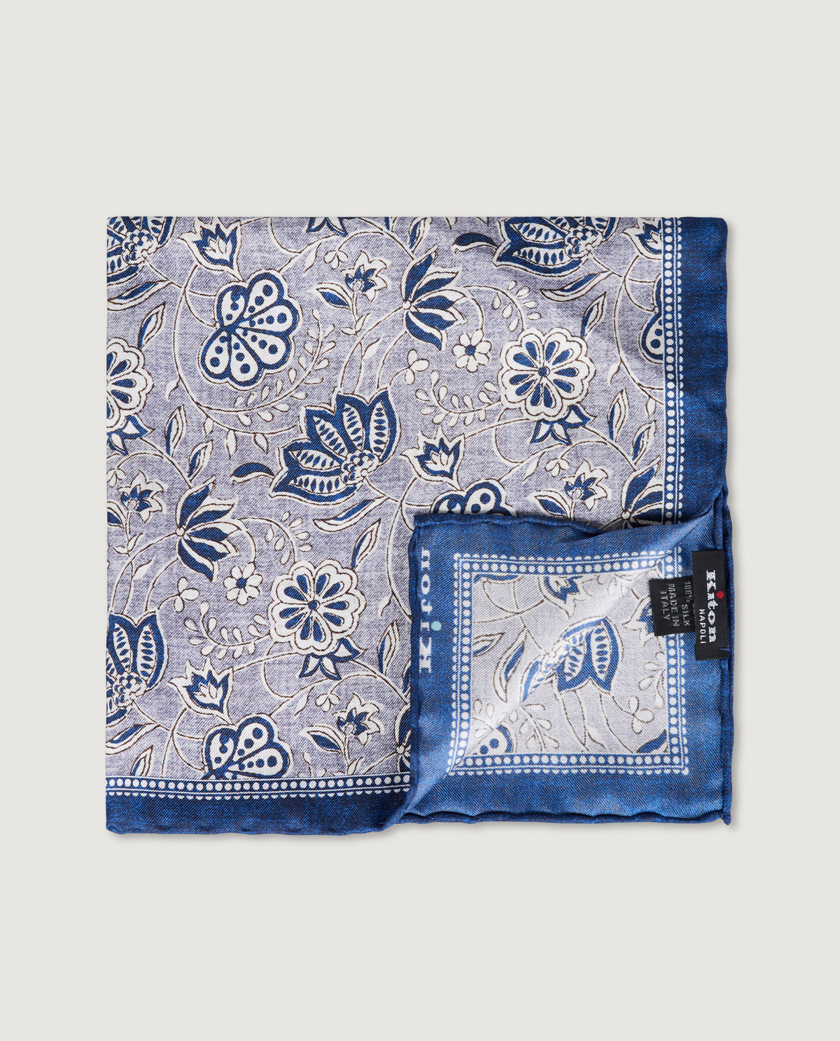 Printed Silk Pocket Square