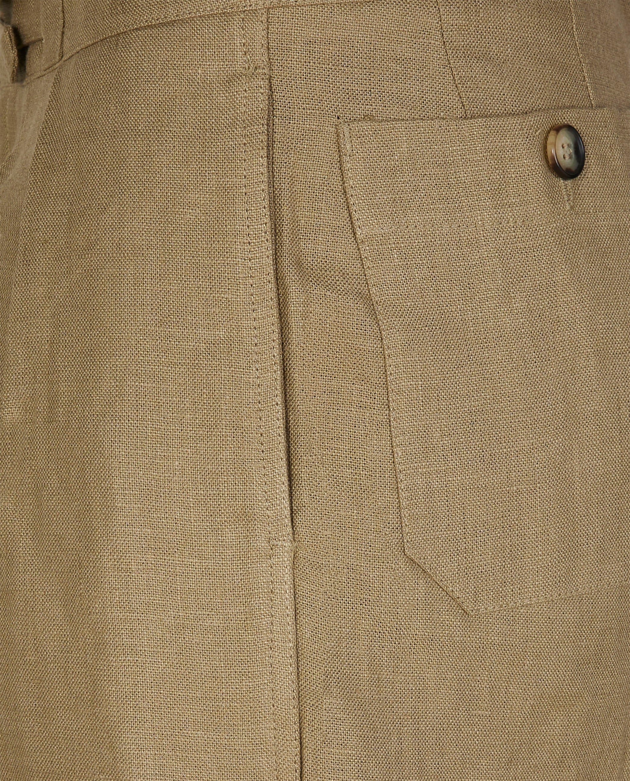 Linen Safari Shorts