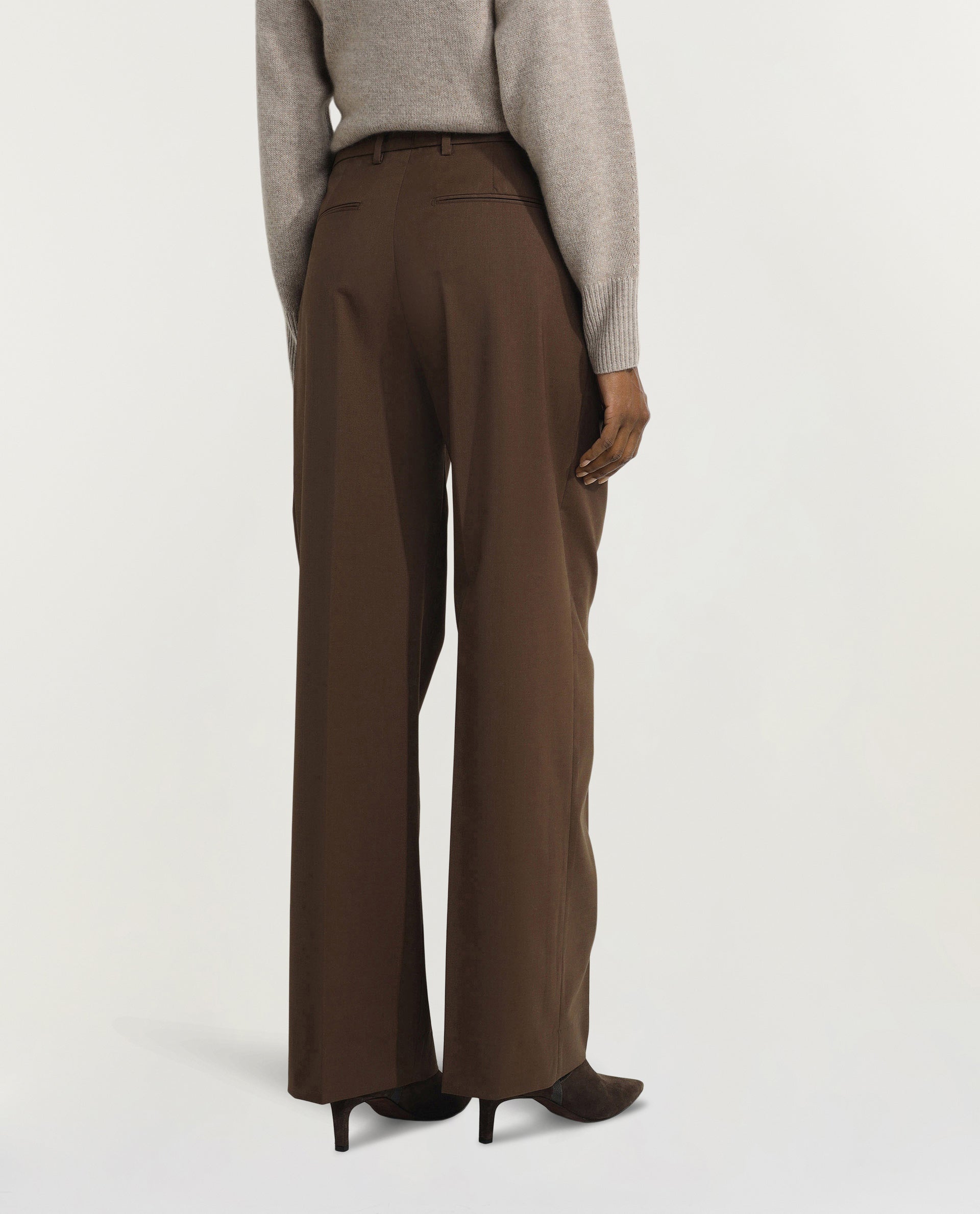 Wool trousers