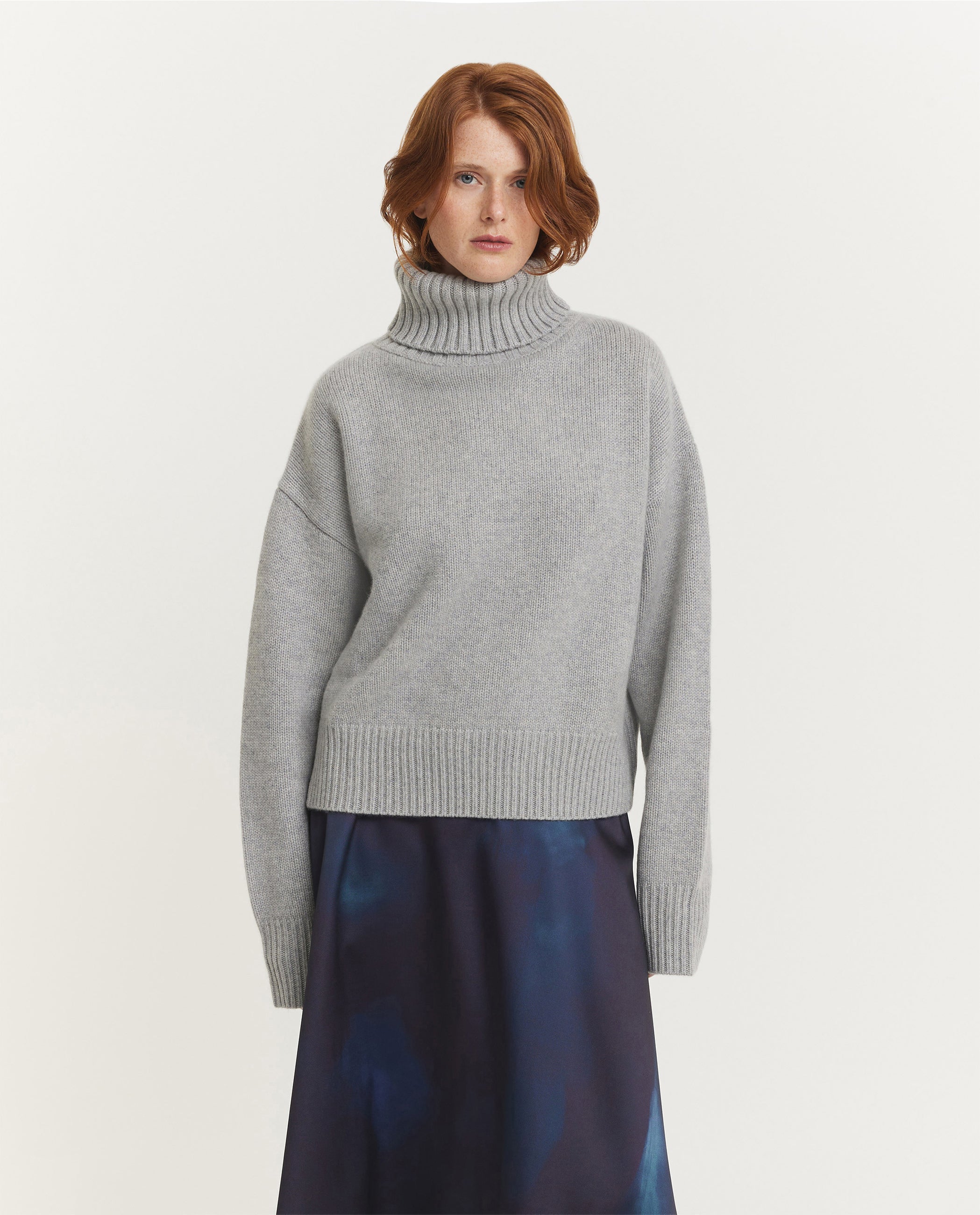 NO.434 Crop Xtra Turtleneck Sweater