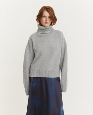 NO.434 Crop Xtra Turtleneck Sweater