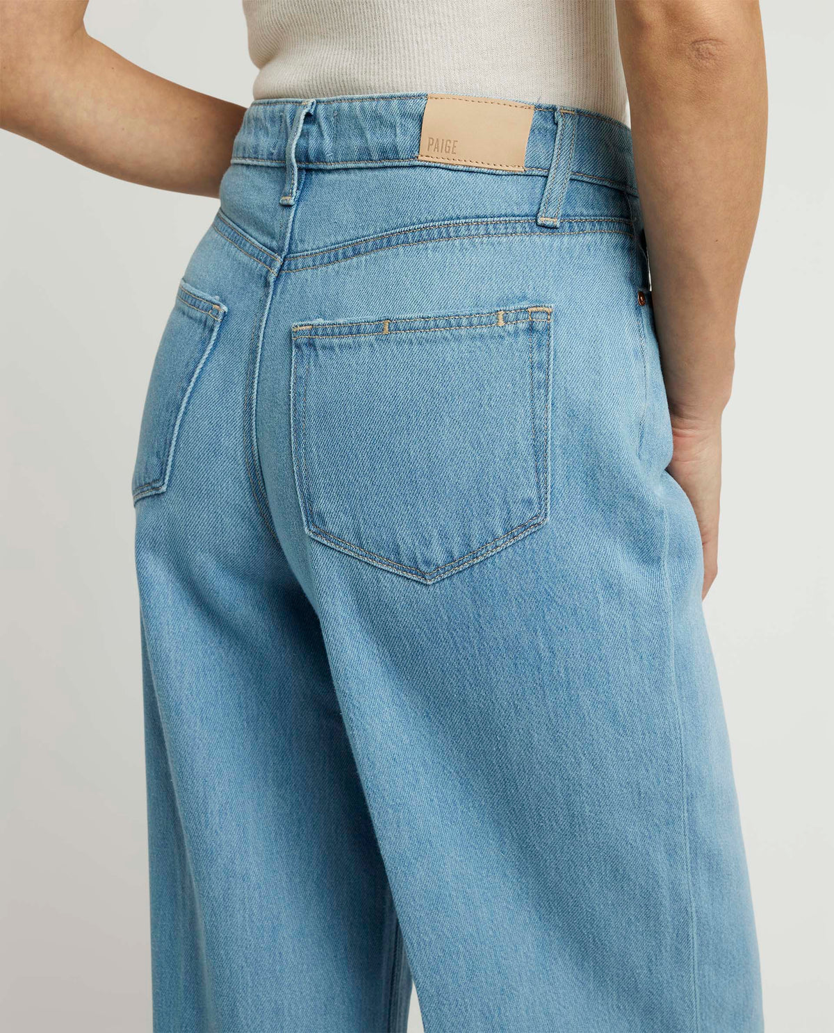 Wide leg jeans