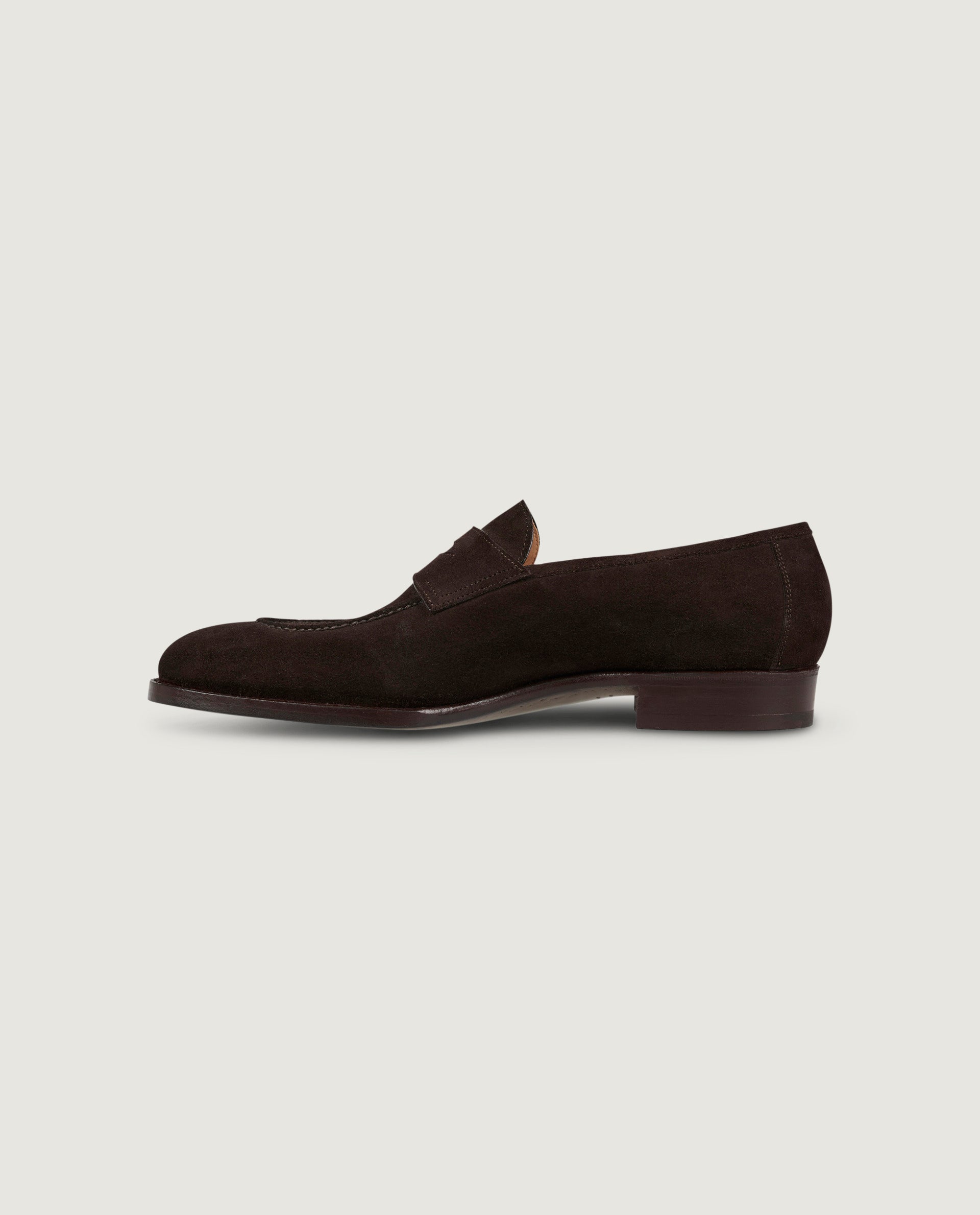 Suede Penny Loafers