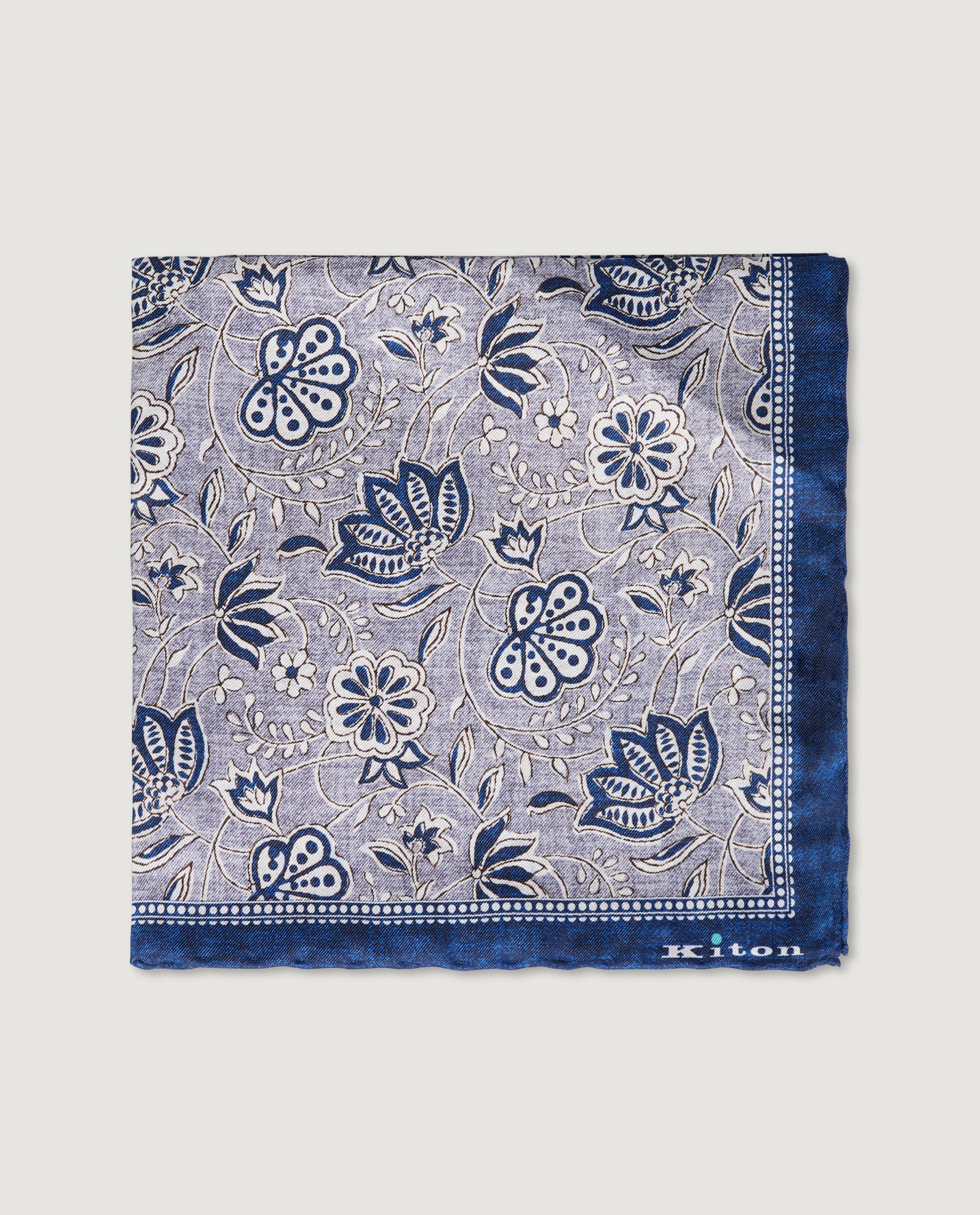Printed Silk Pocket Square