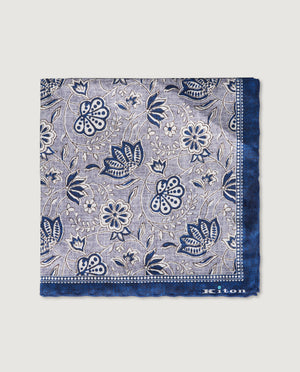 Printed Silk Pocket Square