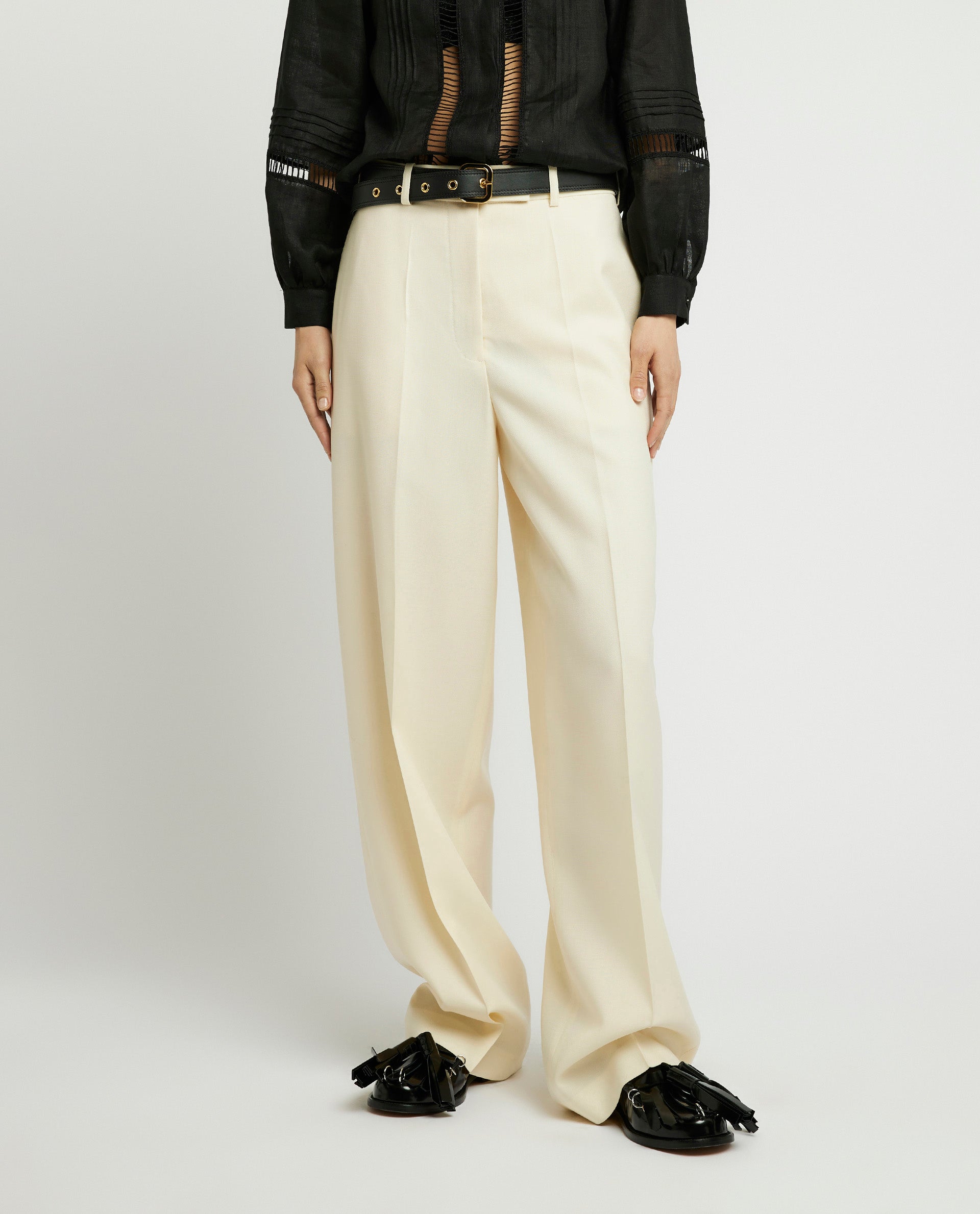 Wool trousers