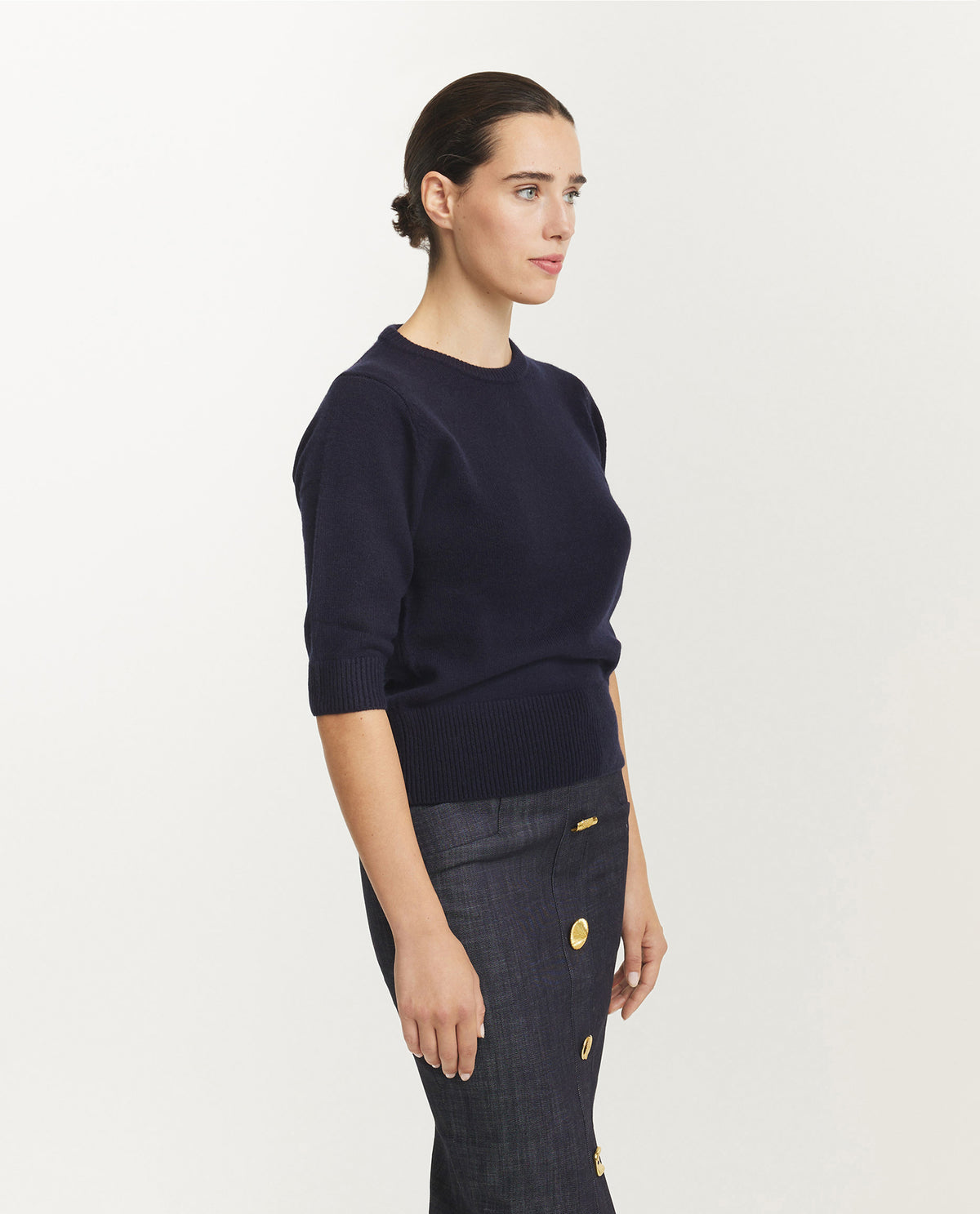 NO.432 Well Lamb Trui - Donkerblauw