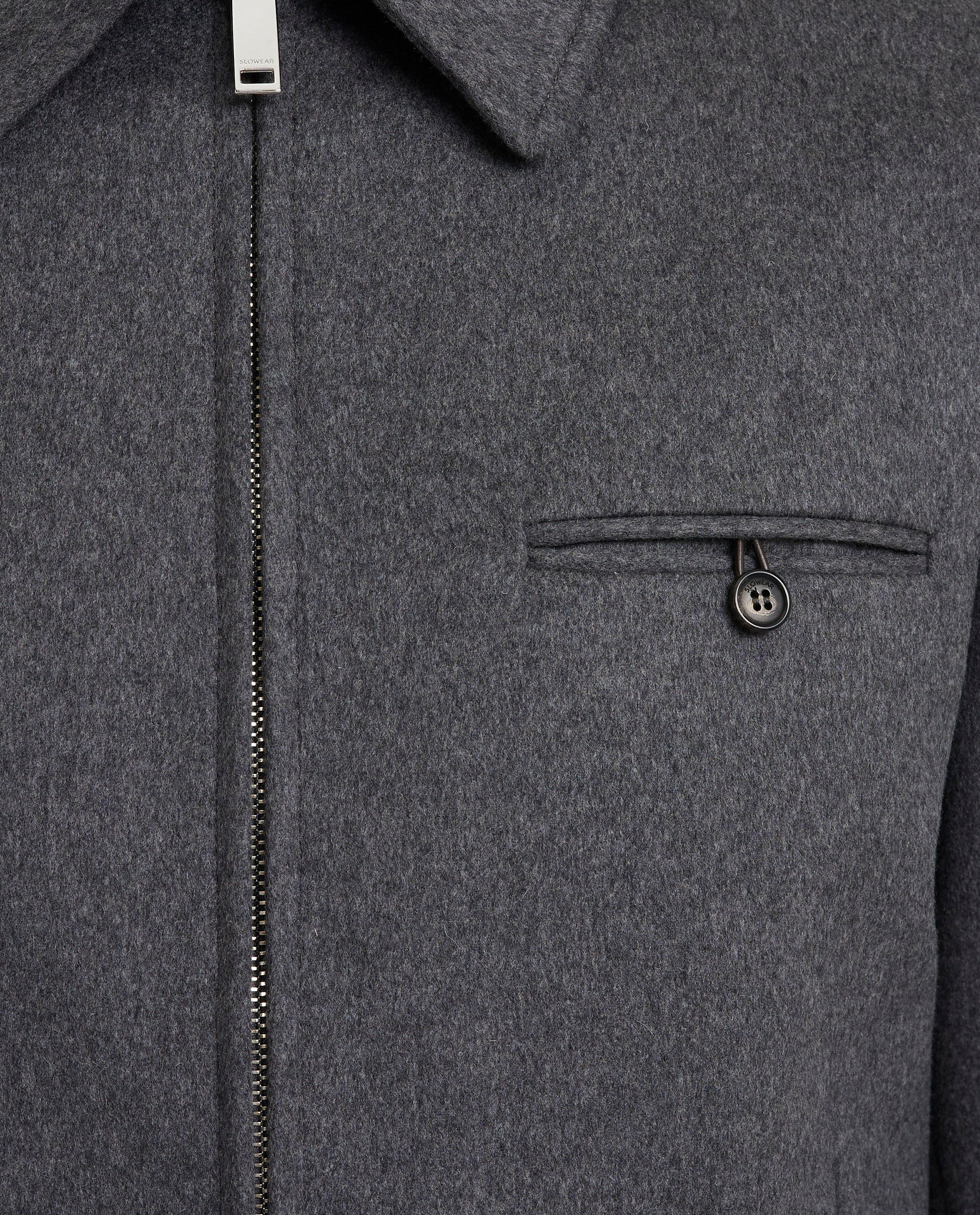 Wool Cashmere Blouson Jacket
