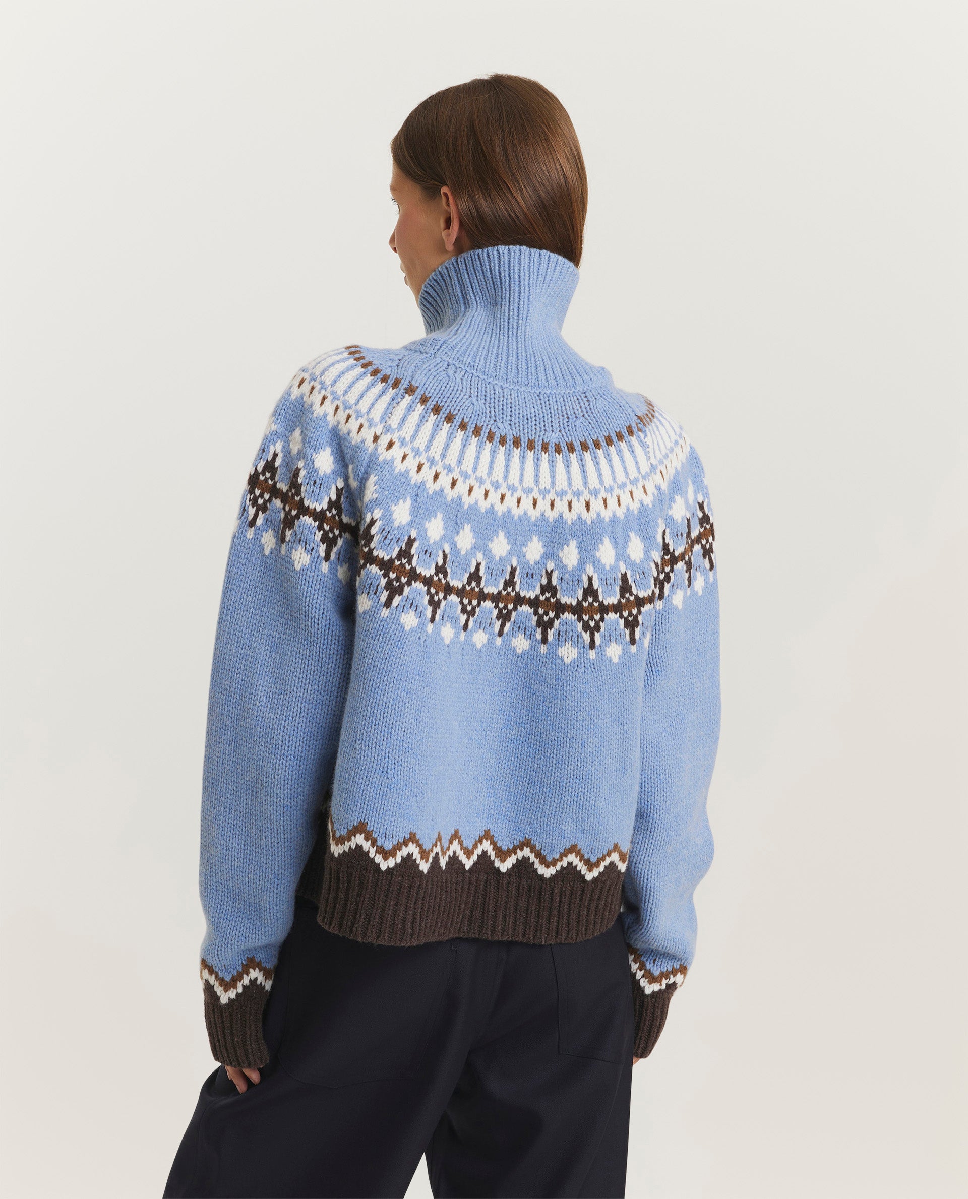 Knitted wool turtleneck 