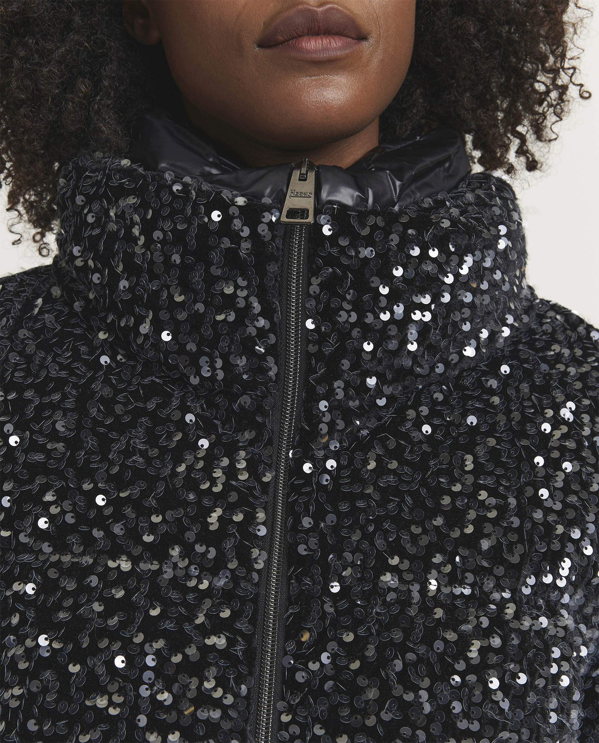 Jacket with sequins 
