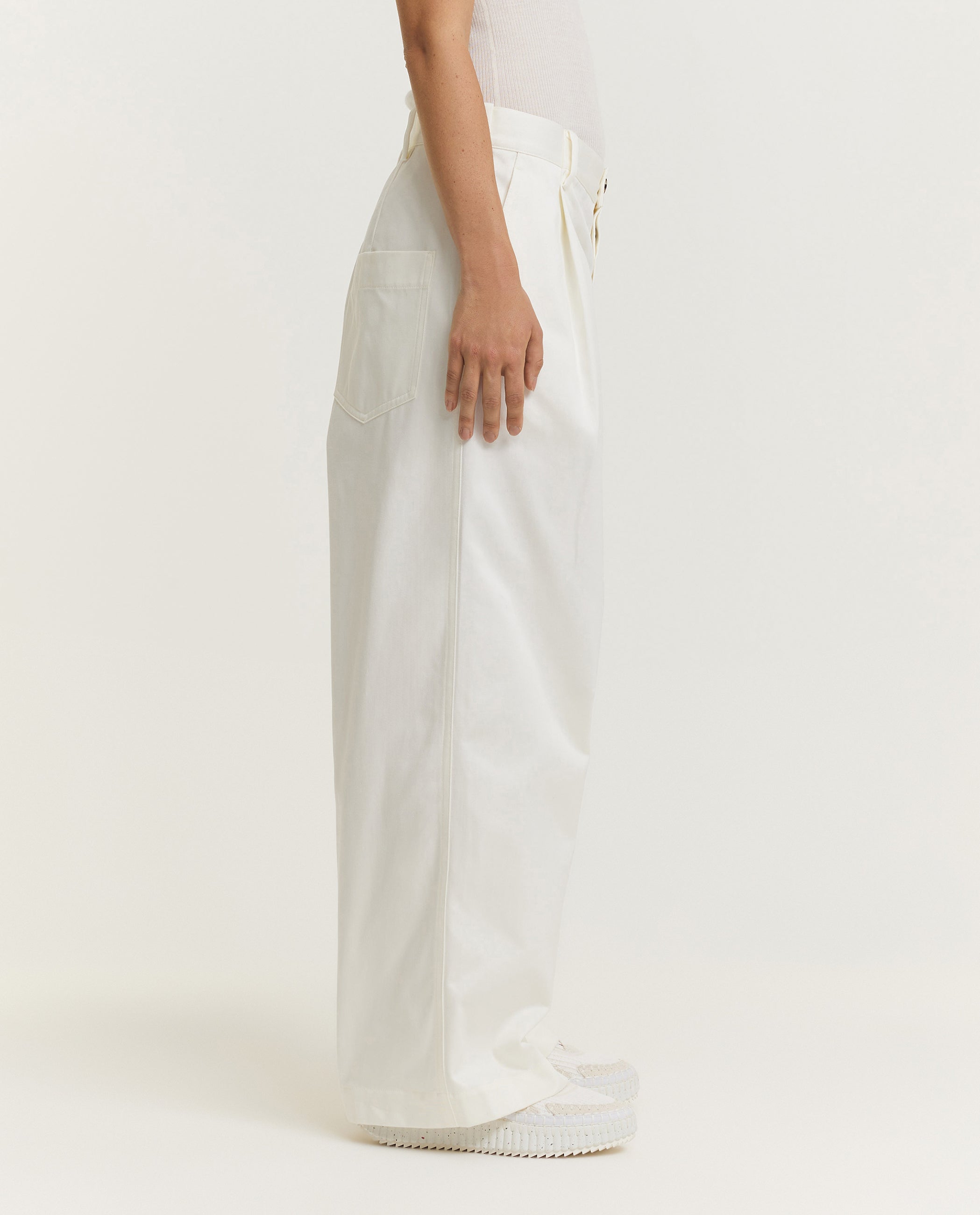 Wide Cotton Trousers