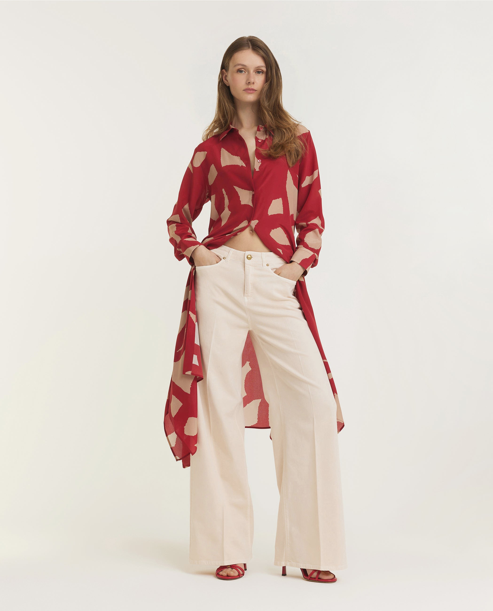 Wide Cotton Trousers