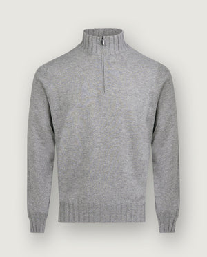 Cashmere Half-Zip Sweater