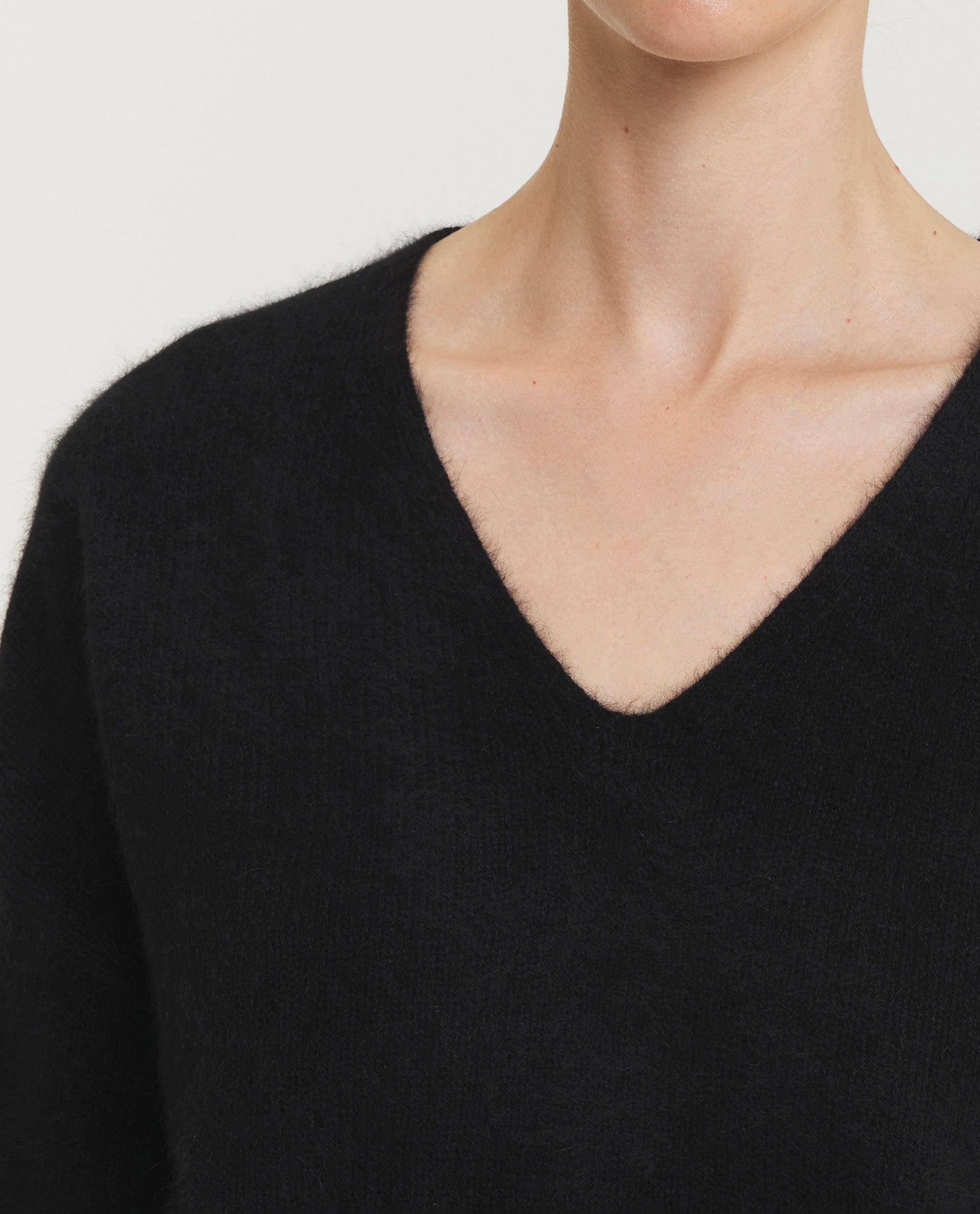 V-neck sweater