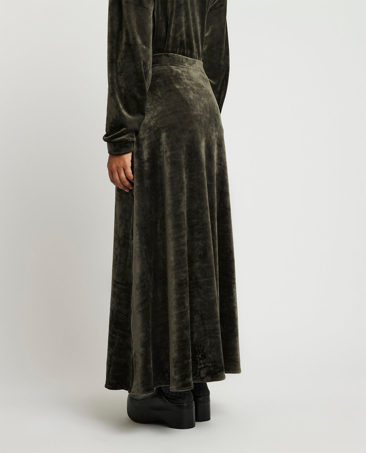 Velvet skirt