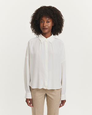 Zijden blouse