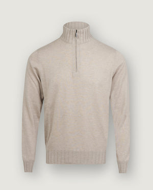 Cashmere Half-Zip Sweater