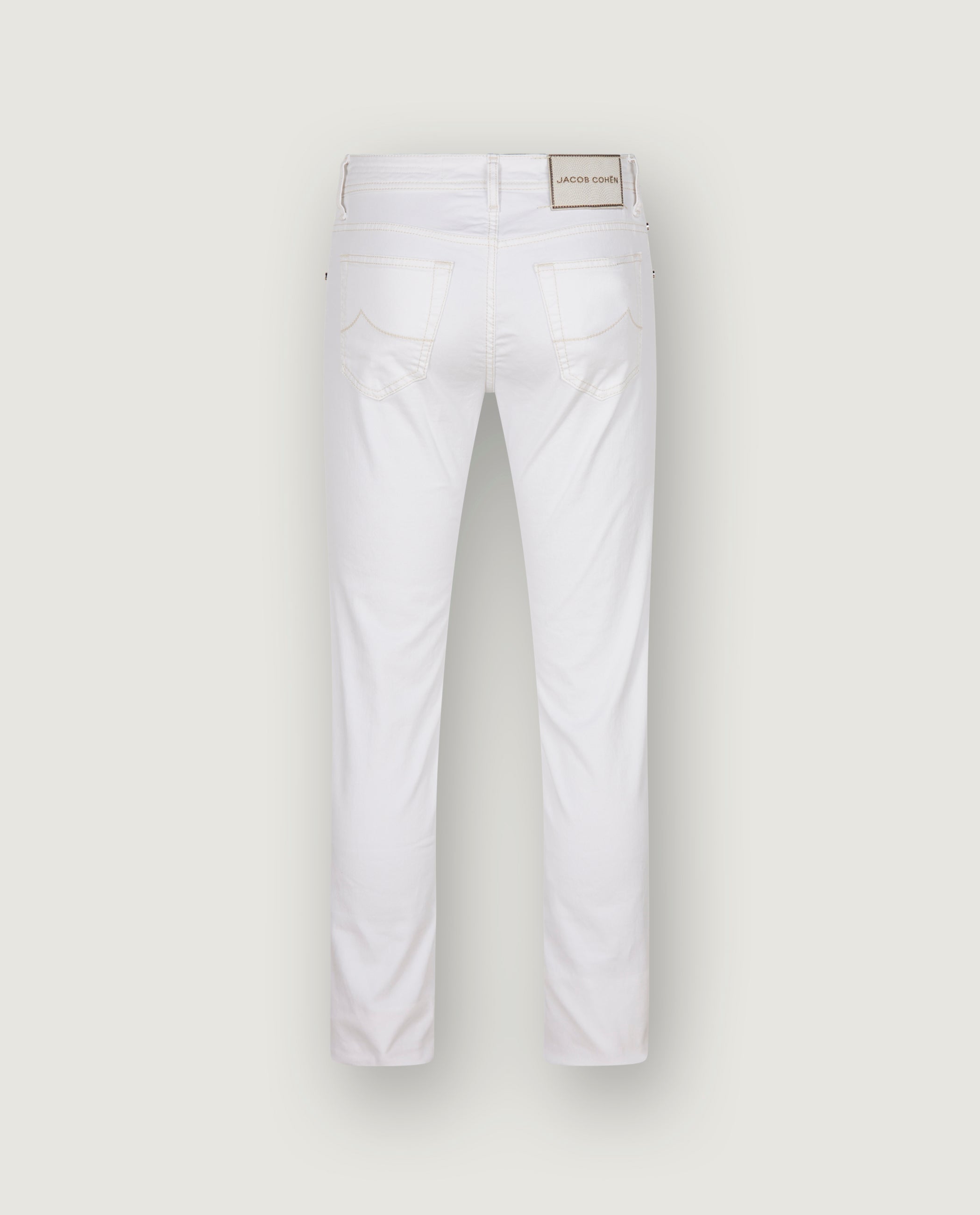 Slim Fit Bard Jeans - Wit