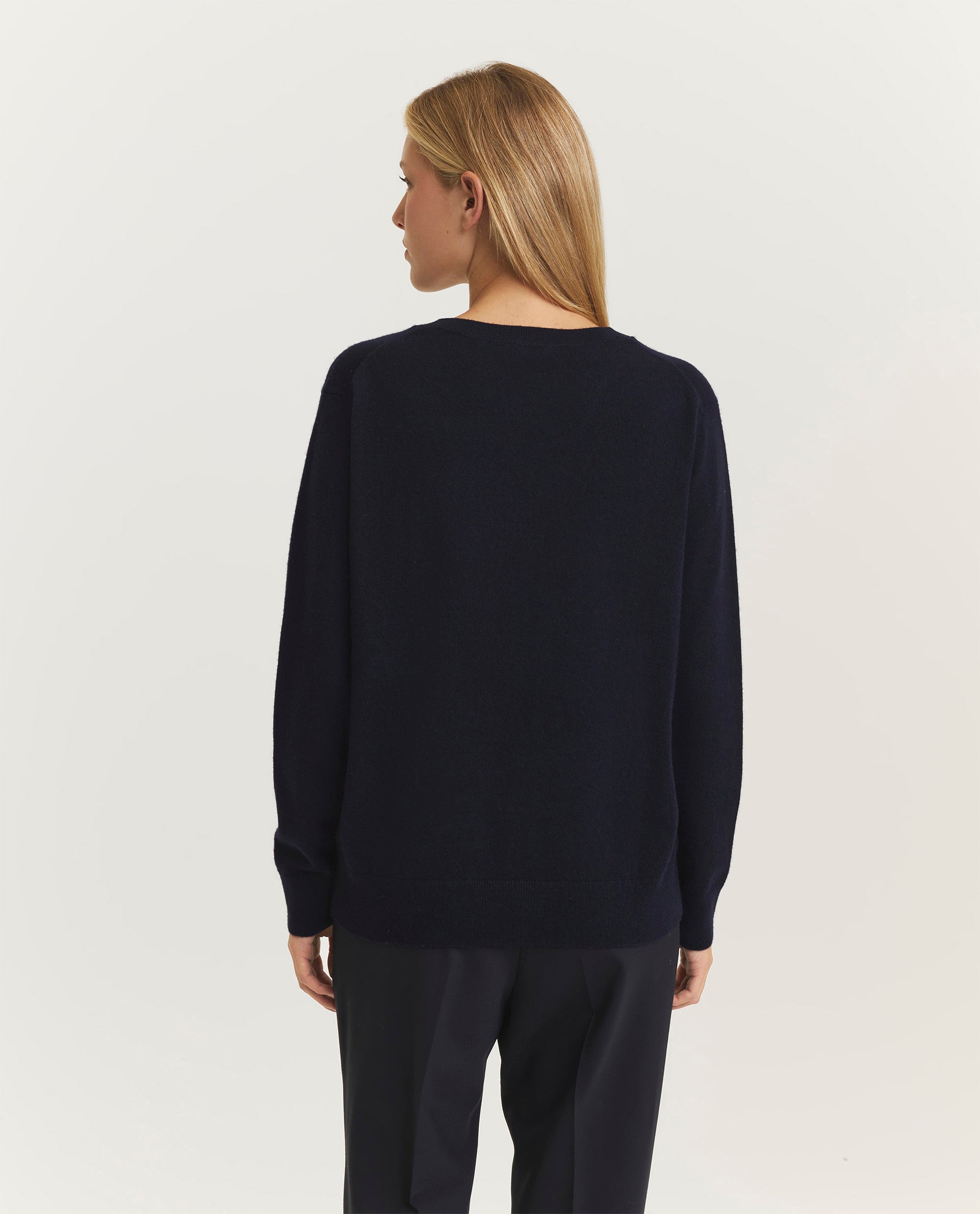 Cashmere V-neck sweater