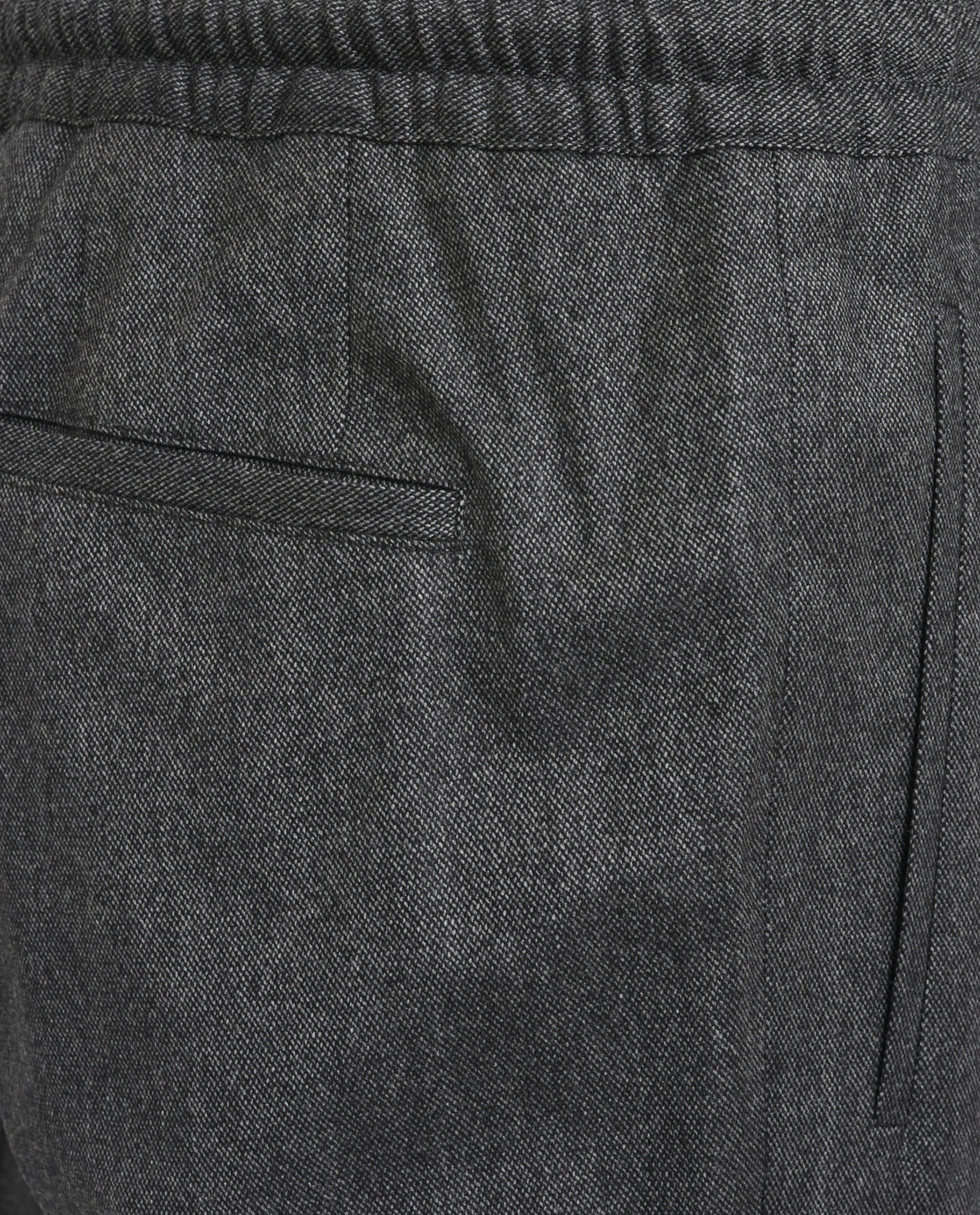 Wol Cashmere Casual Broek - Grijs