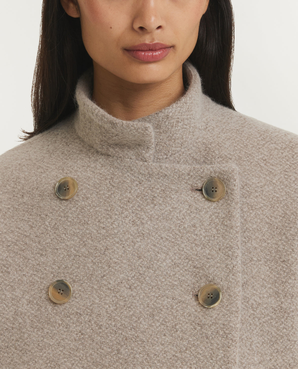 Wool Blend Peacoat