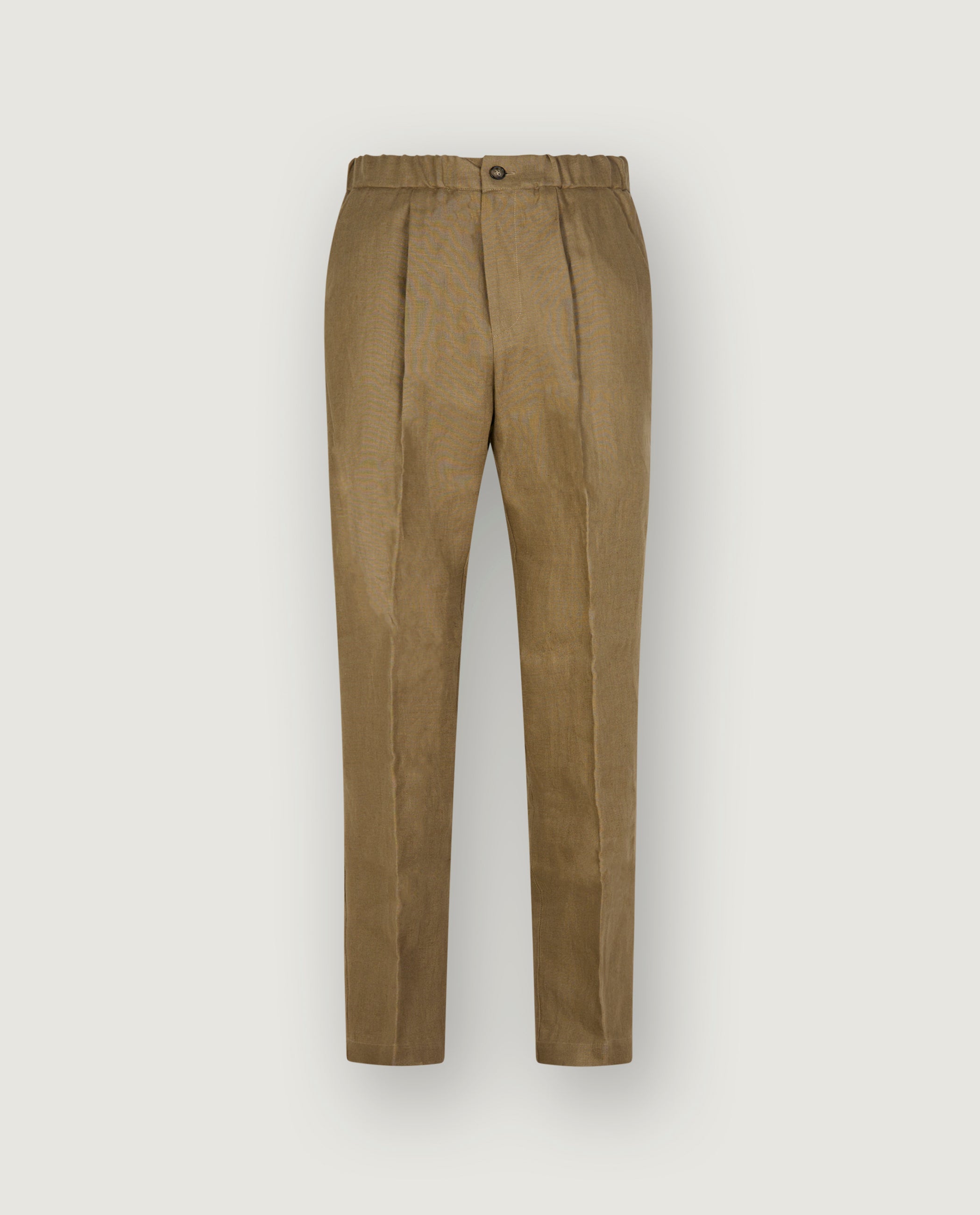 Pleated Linen Trousers
