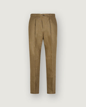 Pleated Linen Trousers