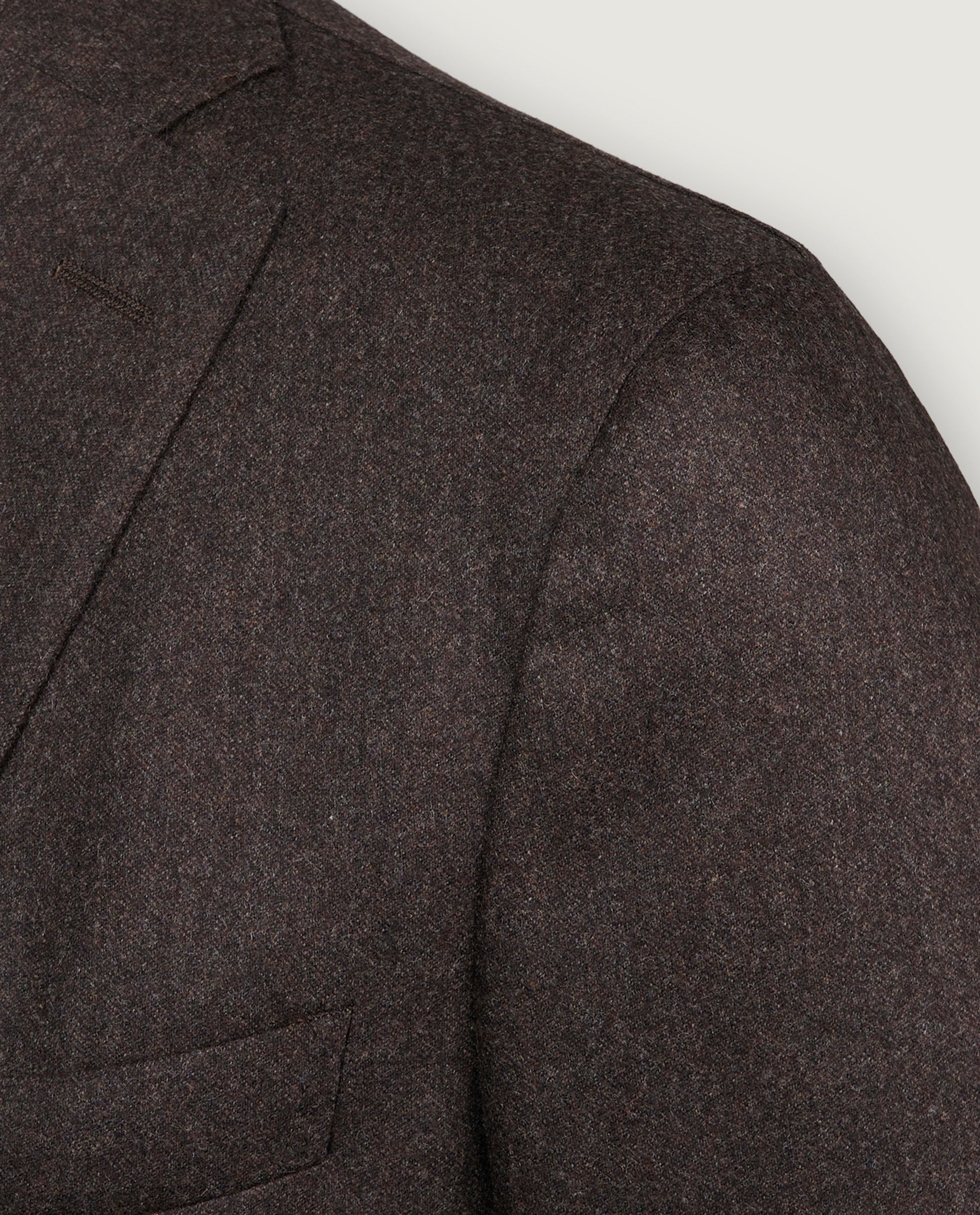 Wool Cashmere Flannel Jacket