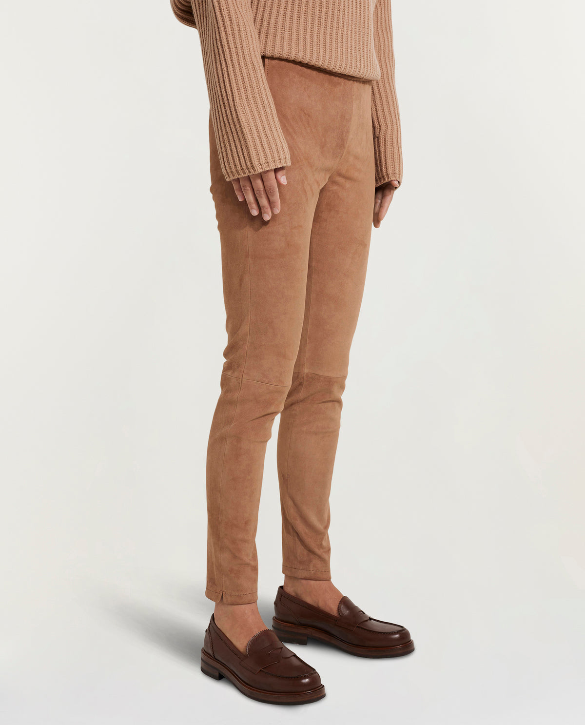 Suede Trousers