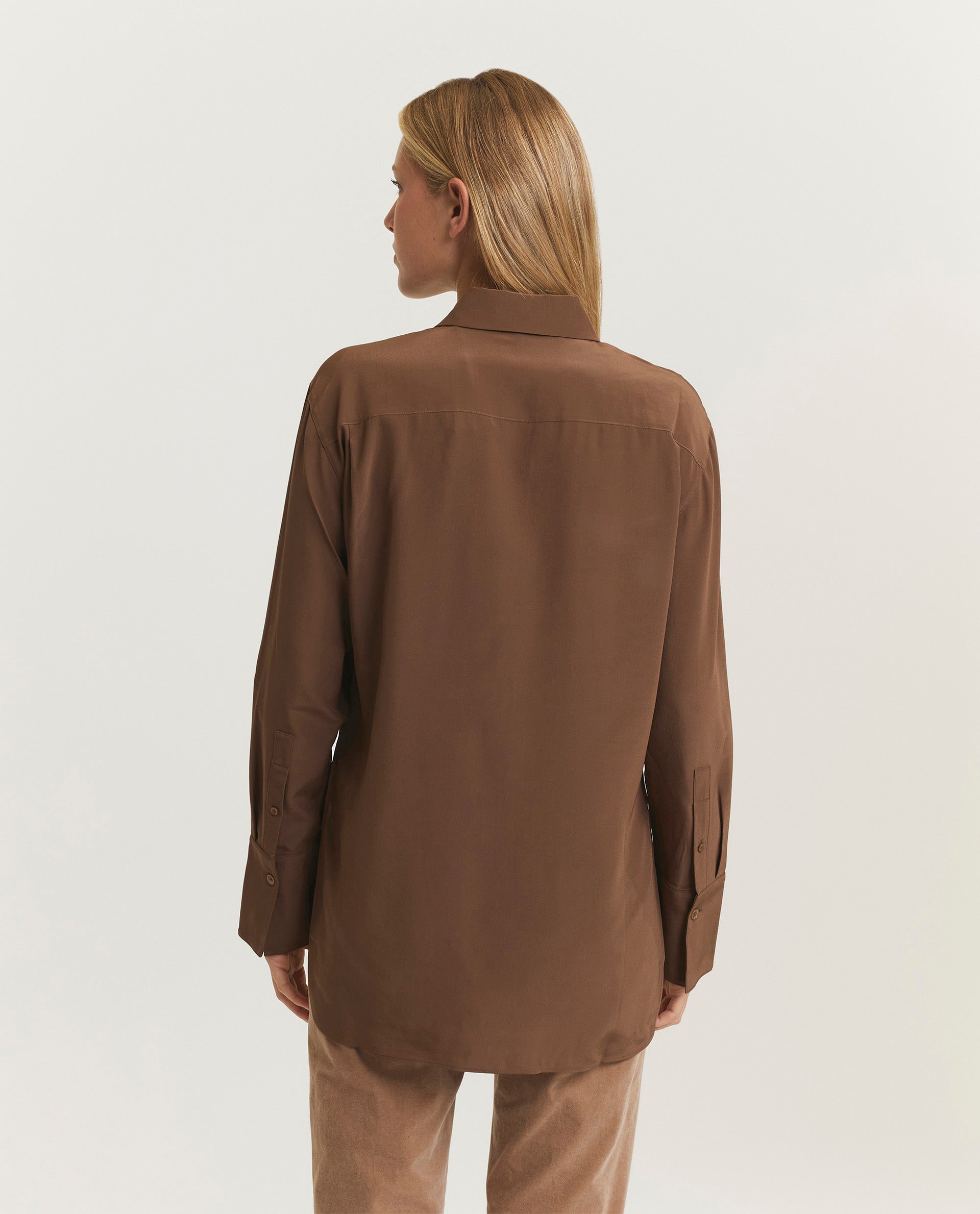 Zijden blouse