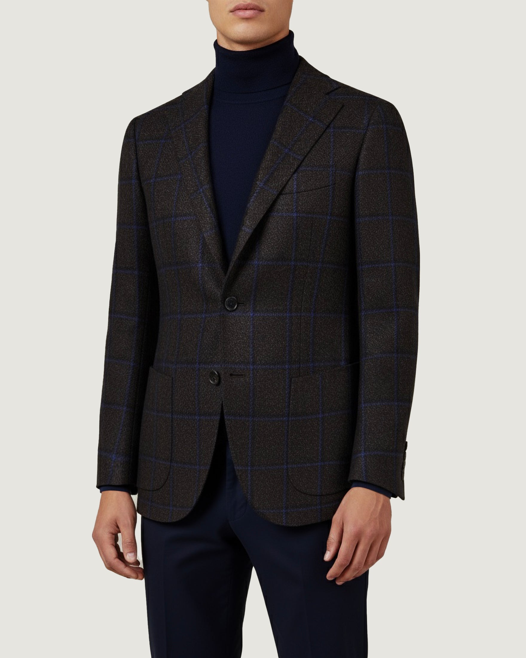 Cashmere Windowpane Jacket