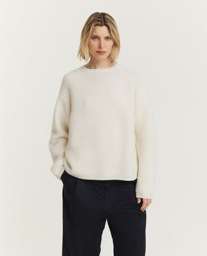 Coarse Cashmere Sweater
