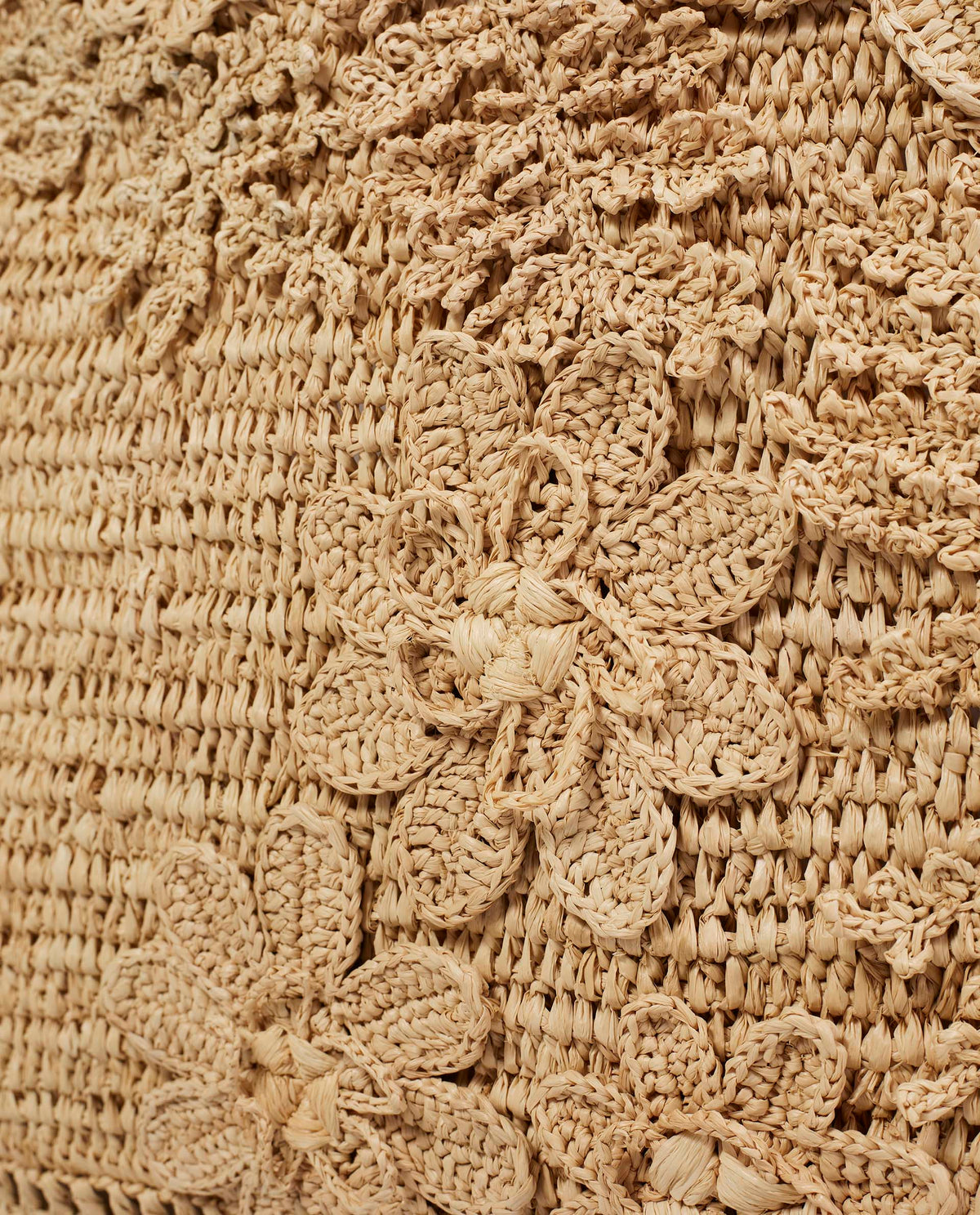 Raffia shopper