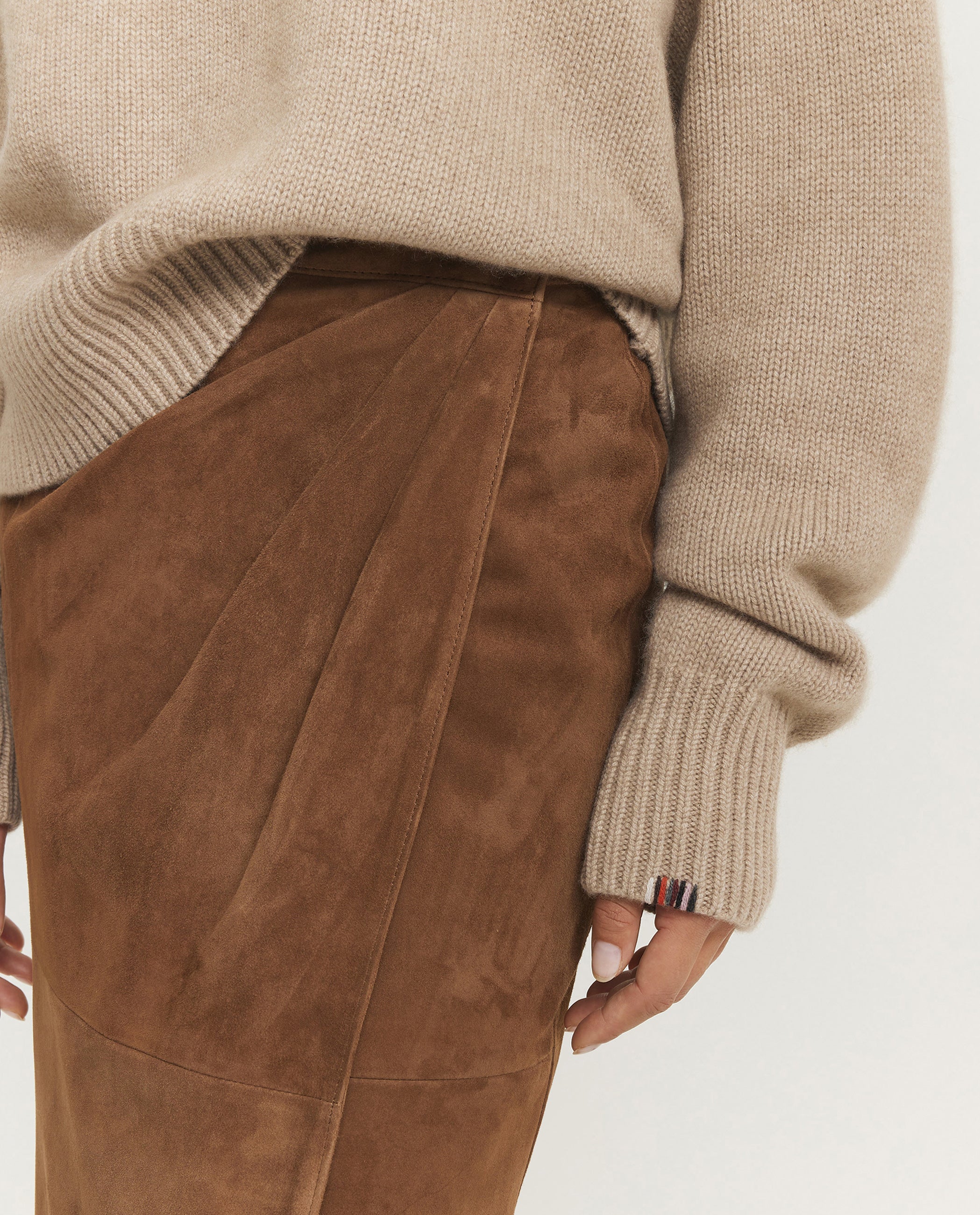 NO.434 Crop Xtra Turtleneck Sweater