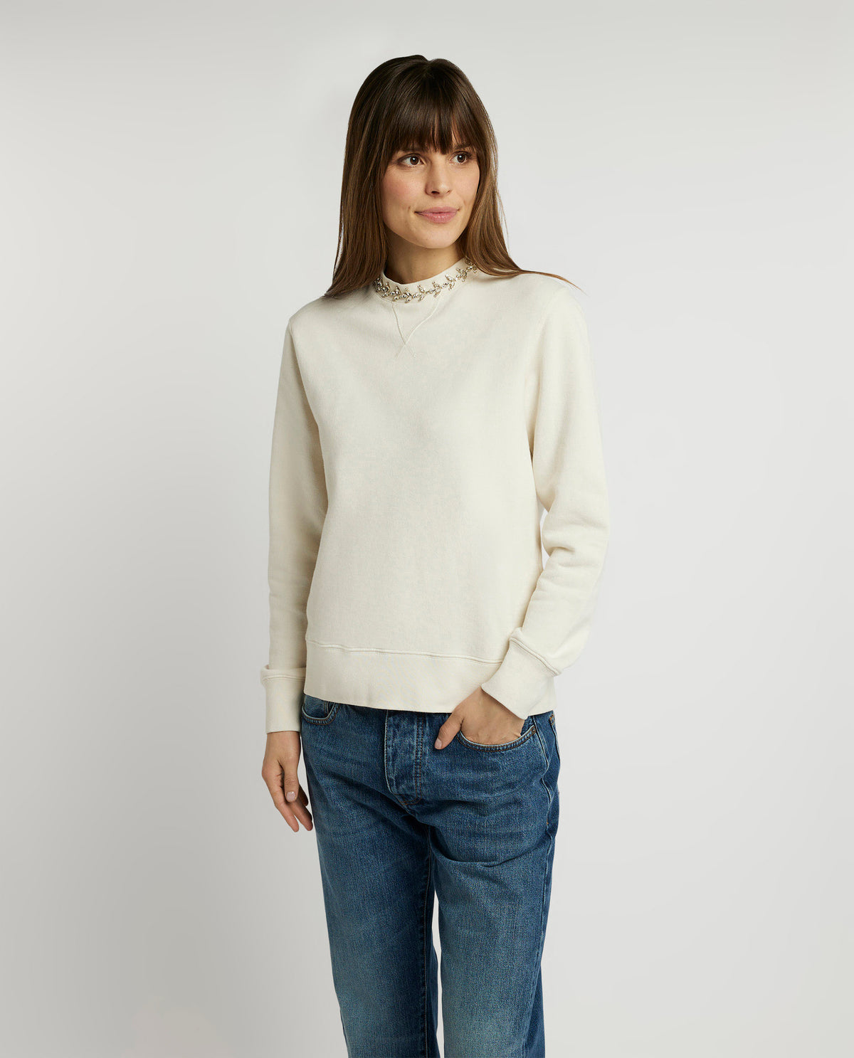 Cotton sweater