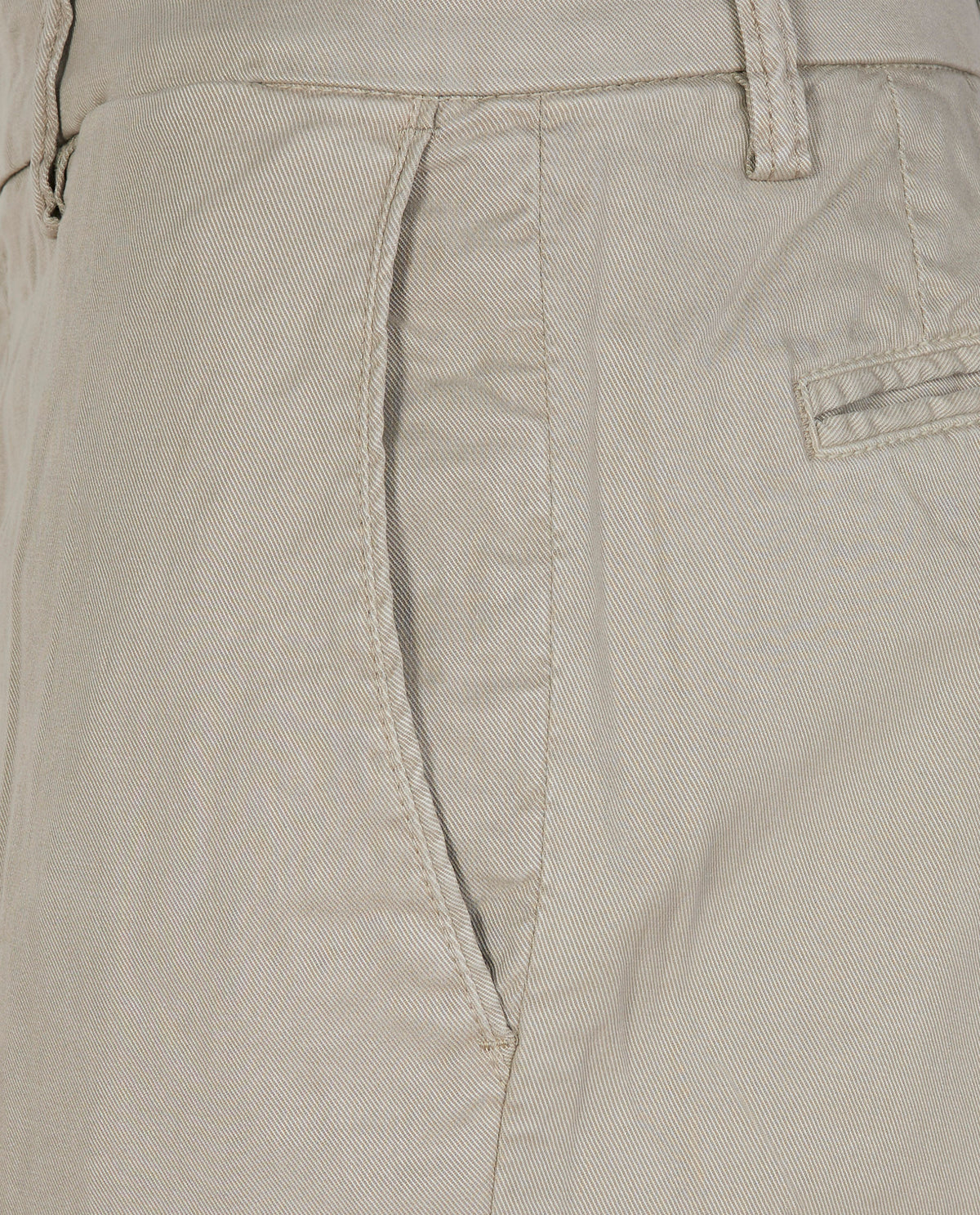 Piece Dyed Singapore Broek - Bruin