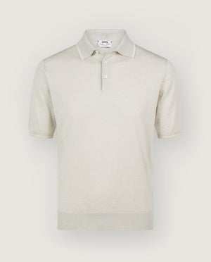 Katoen Cashmere Poloshirt