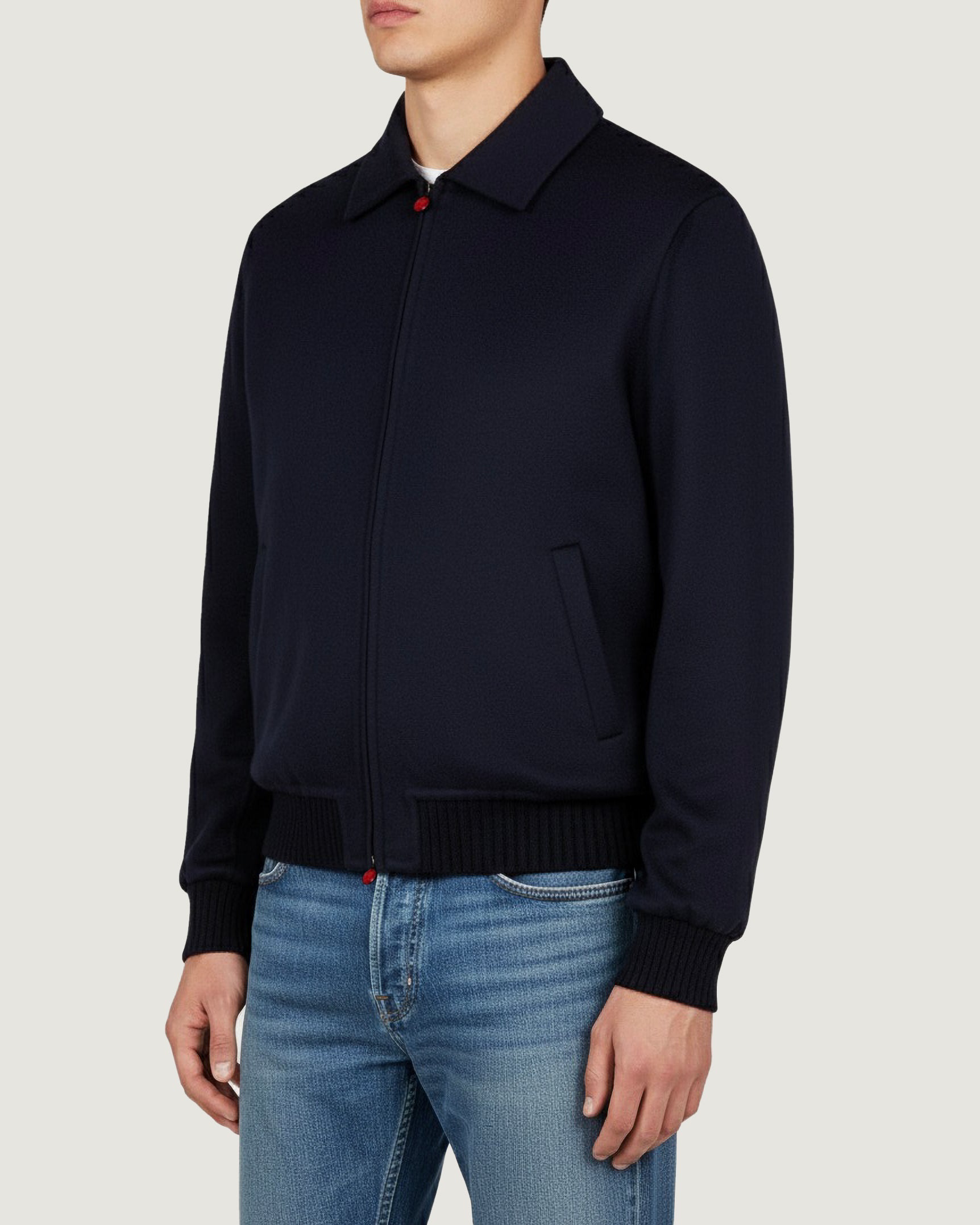 Cashmere Bomber Jacket