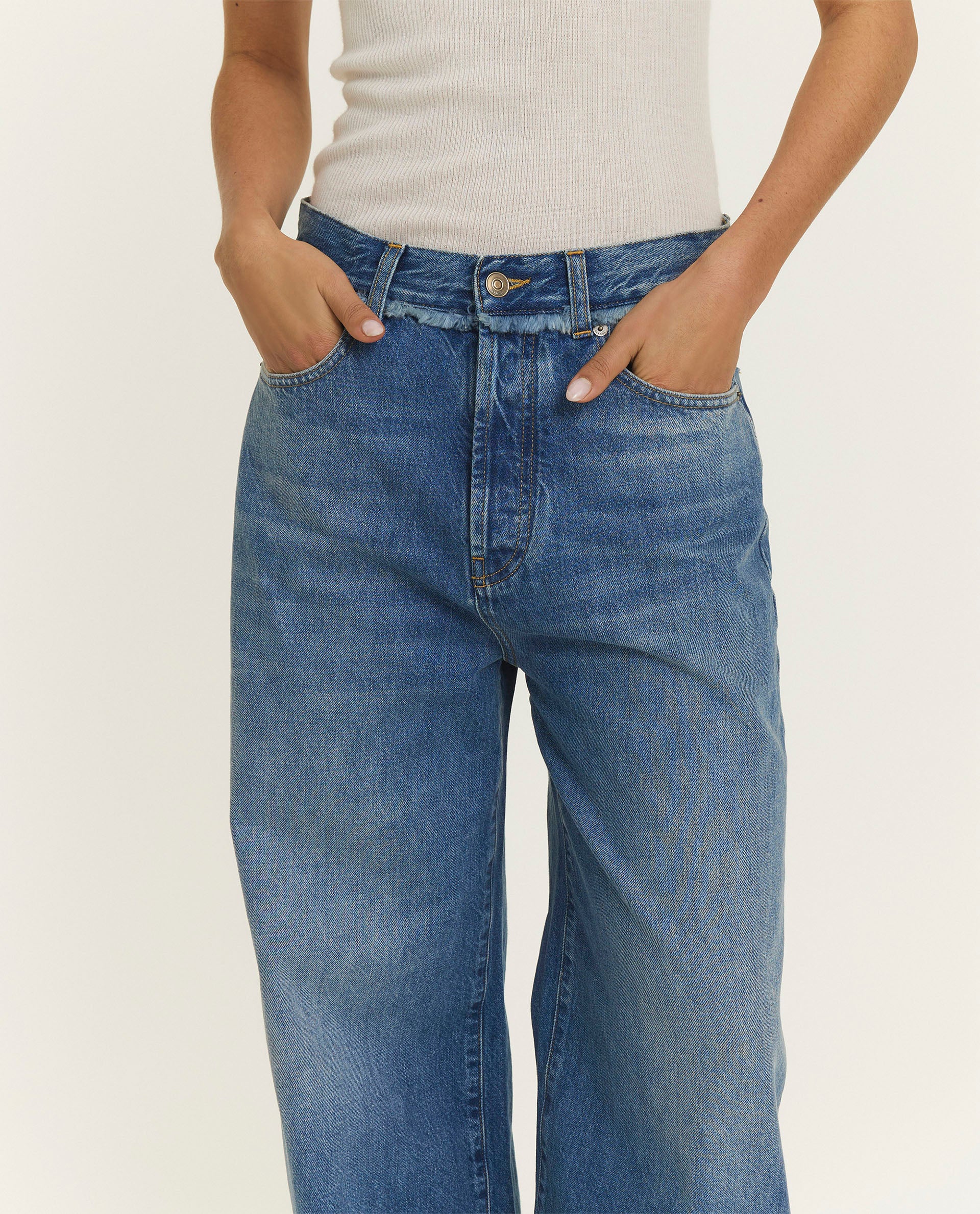 Wijde jeans