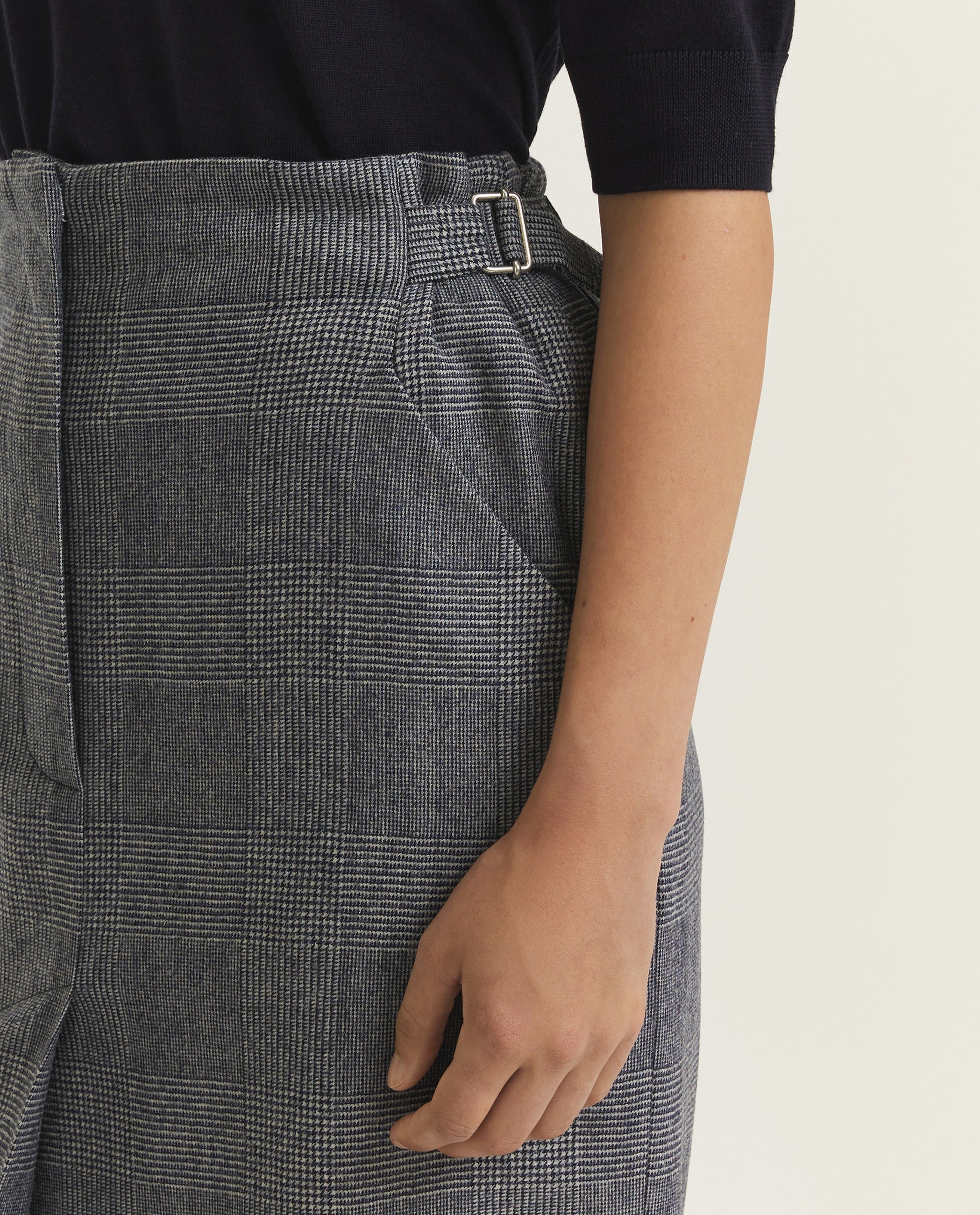 Patroon Kokerrok - Blauw